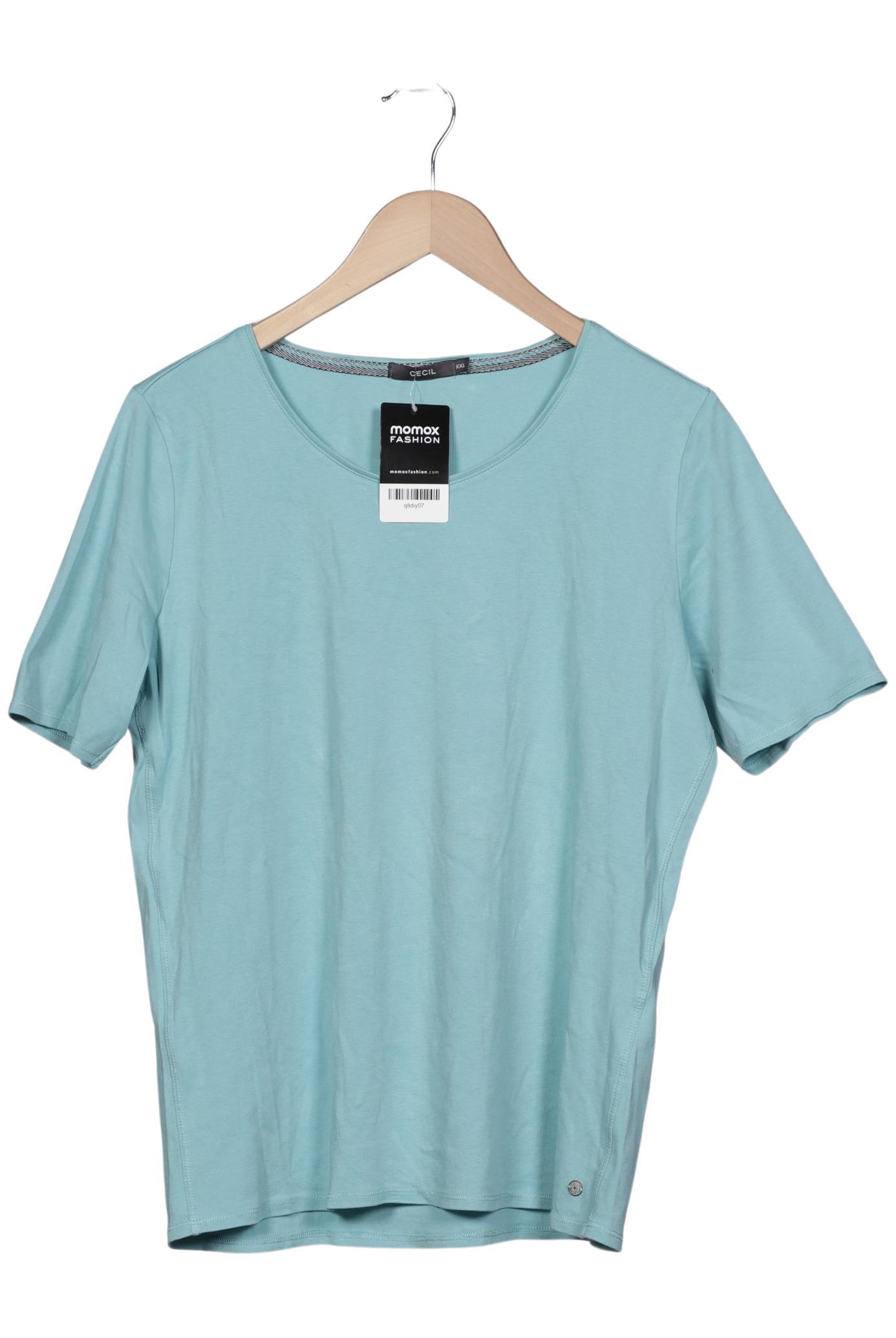 

Cecil Damen T-Shirt, türkis, Gr. 46