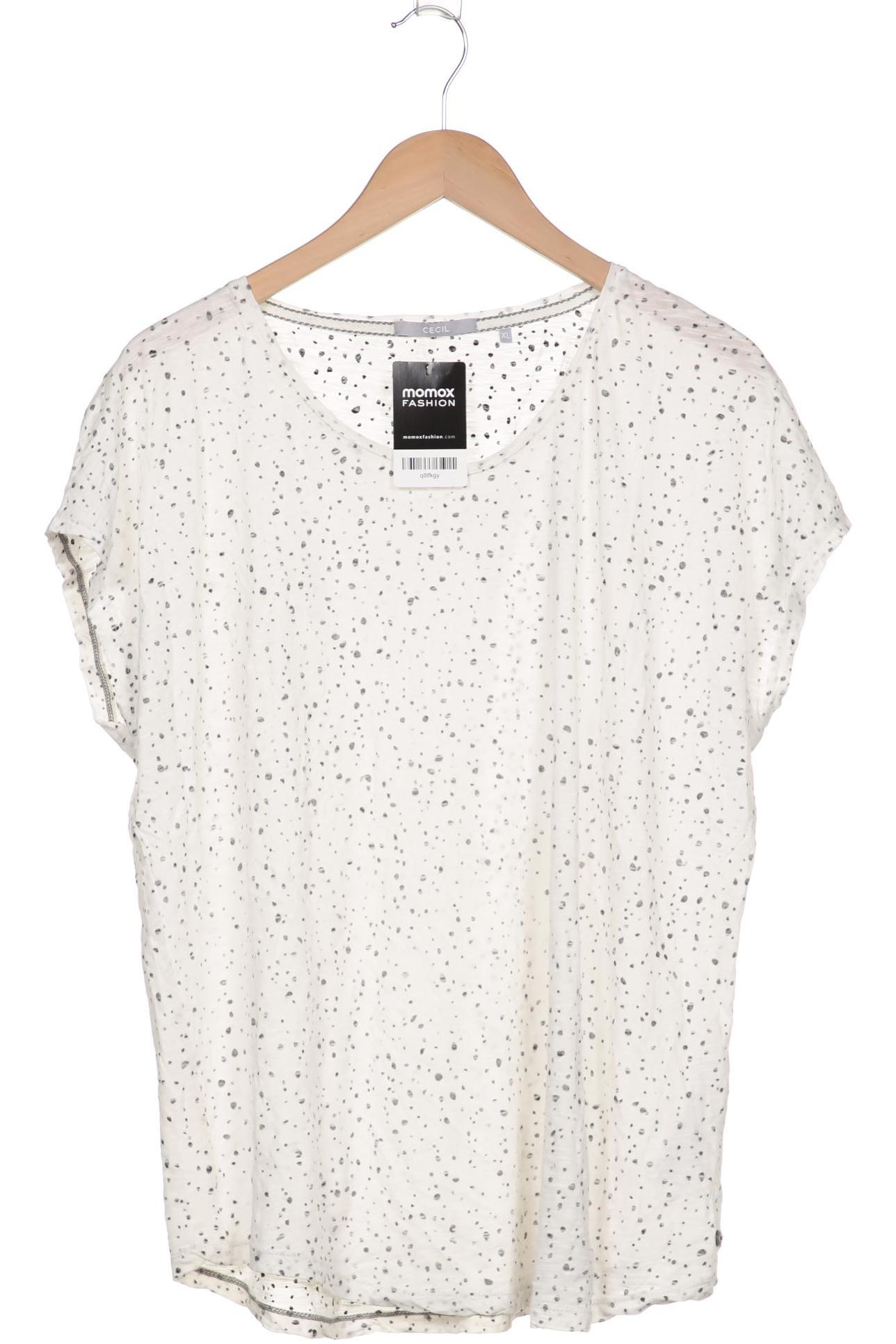 

Cecil Damen T-Shirt, weiß, Gr. 44