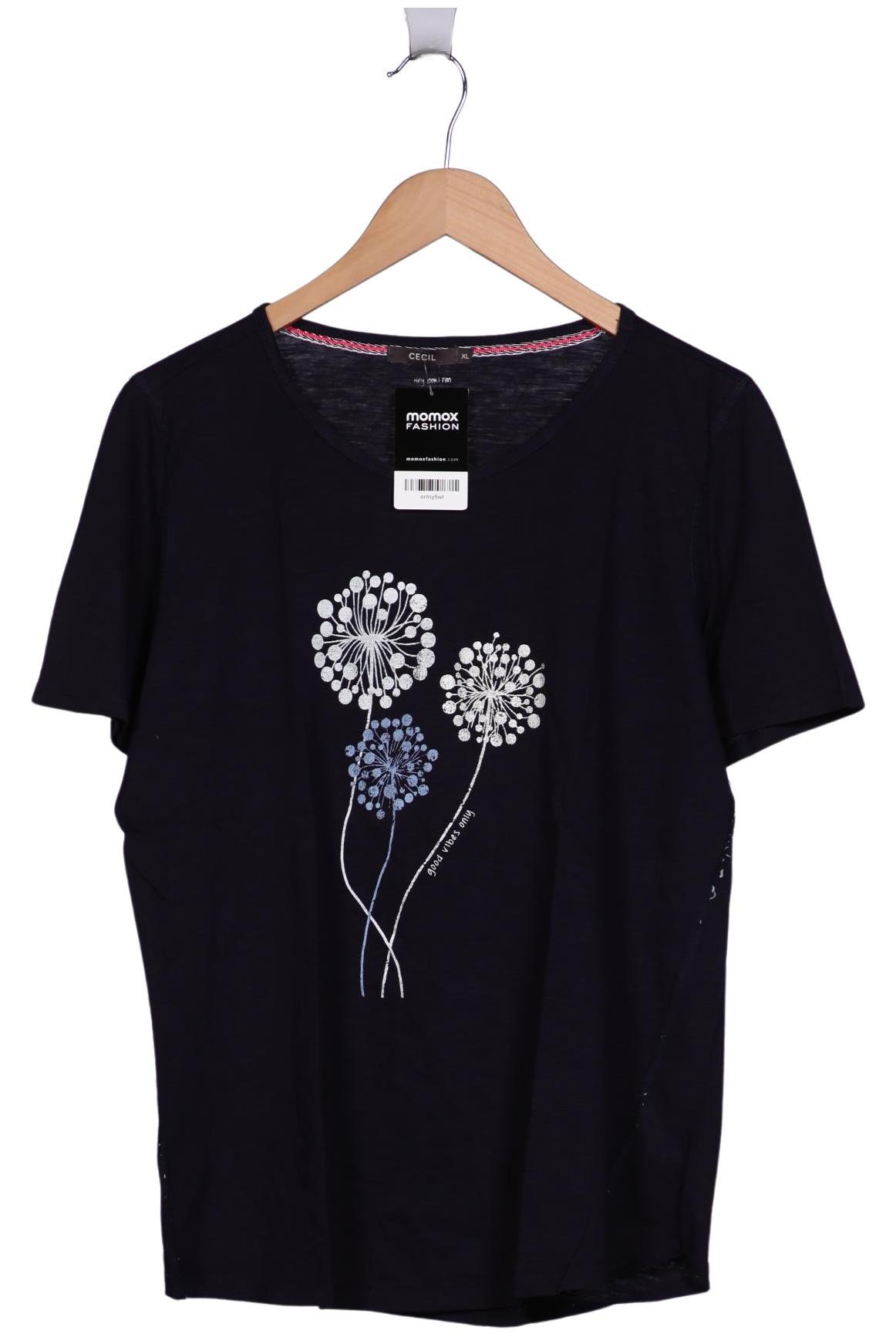 

Cecil Damen T-Shirt, marineblau, Gr. 44