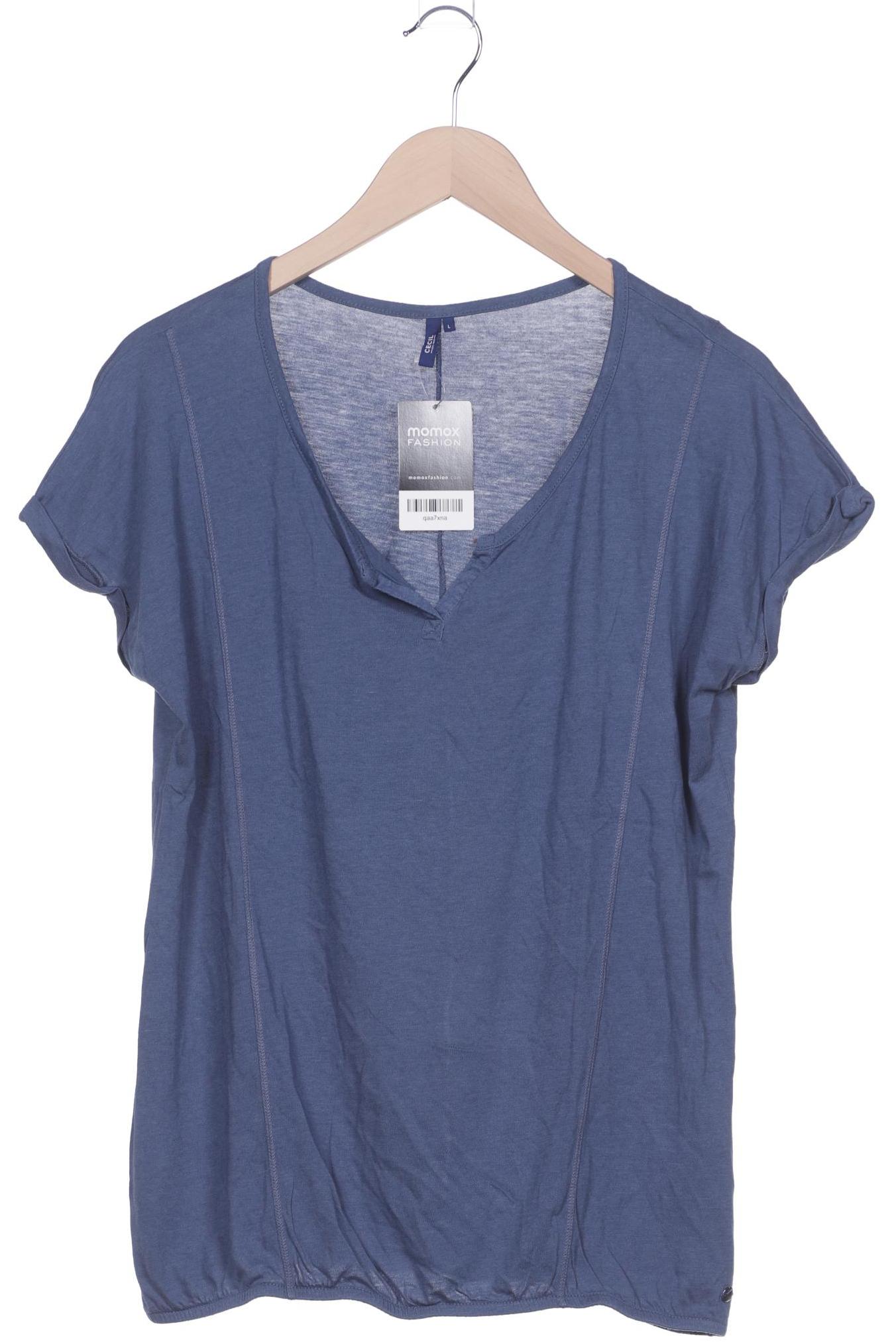 

CECIL Damen T-Shirt, blau