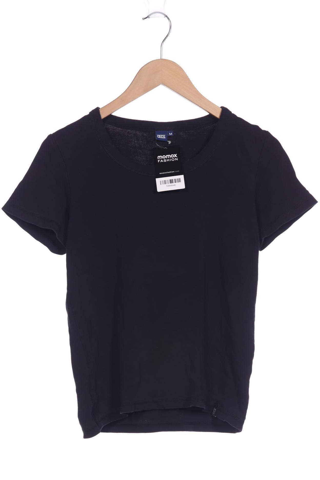 

Cecil Damen T-Shirt, schwarz, Gr. 38