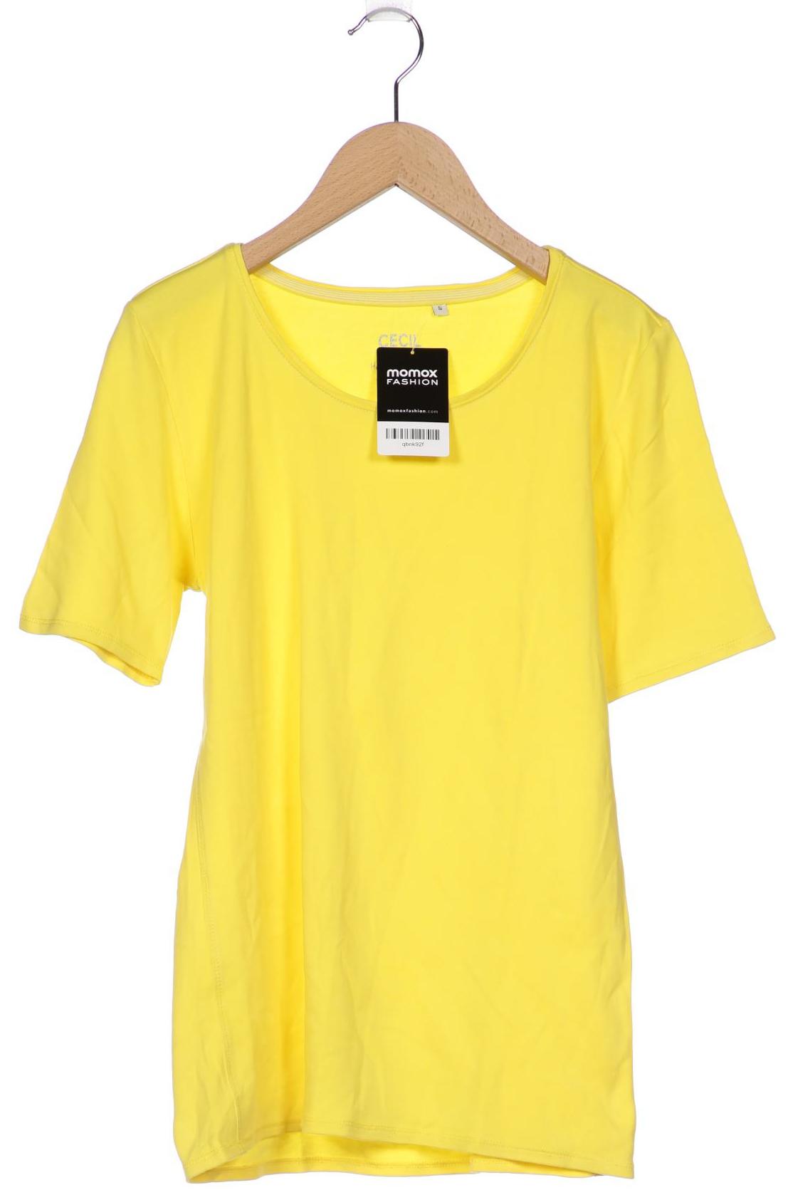 

CECIL Damen T-Shirt, gelb