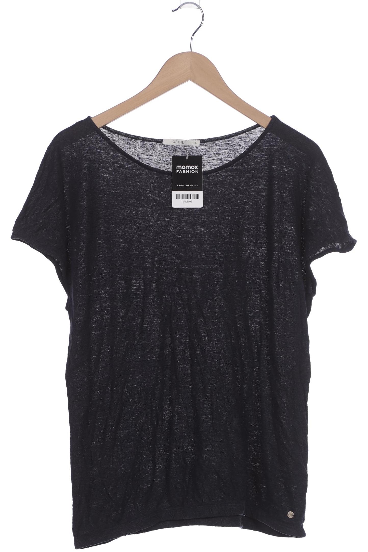 

Cecil Damen T-Shirt, marineblau, Gr. 42