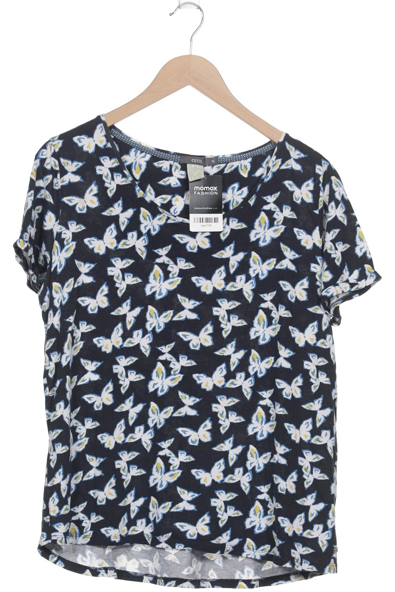 

Cecil Damen T-Shirt, marineblau, Gr. 44