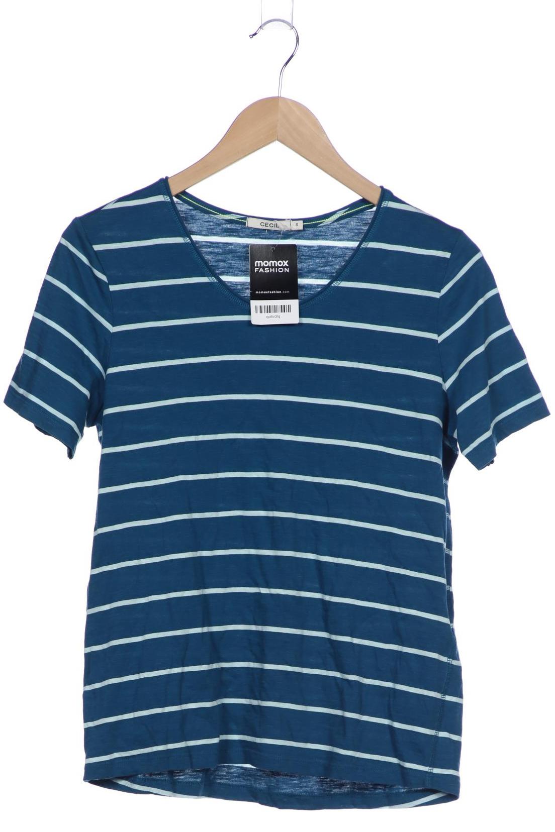 

Cecil Damen T-Shirt, blau, Gr. 36
