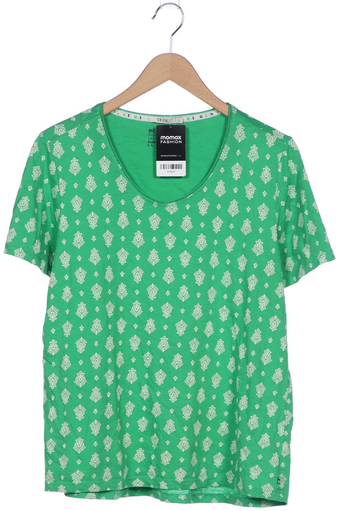 

Cecil Damen T-Shirt, grün, Gr. 42