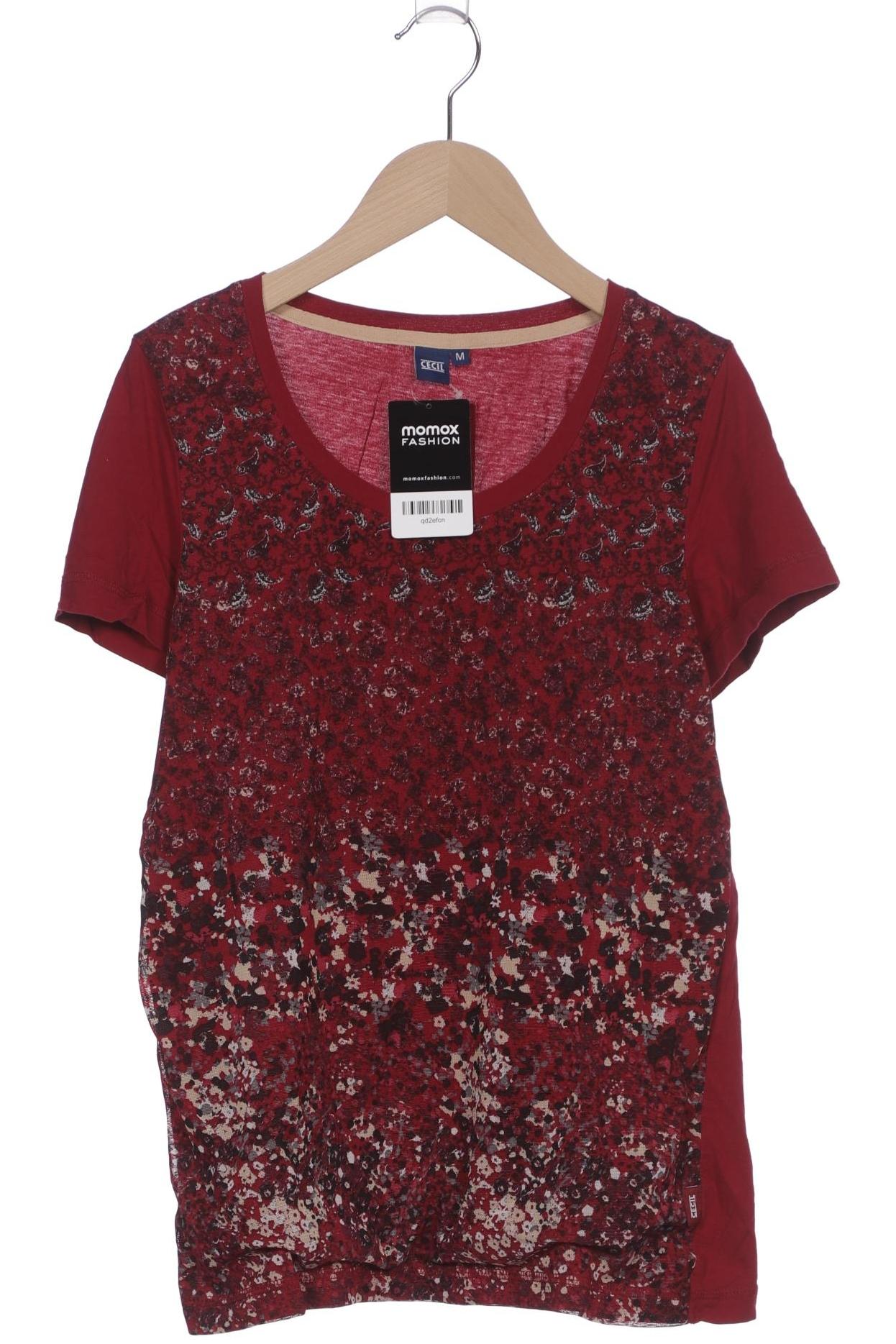 

Cecil Damen T-Shirt, bordeaux, Gr. 38