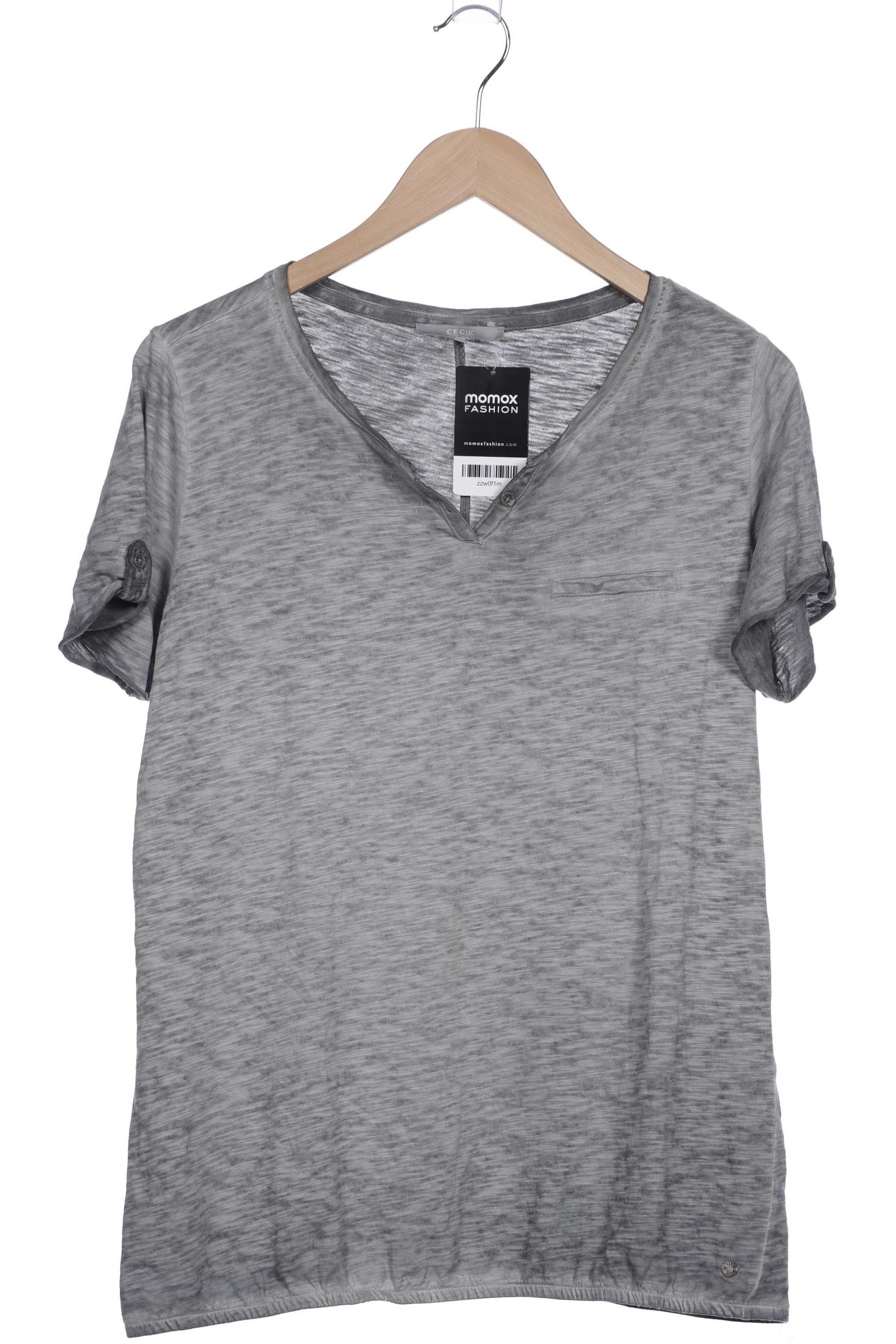 

Cecil Damen T-Shirt, grau, Gr. 42