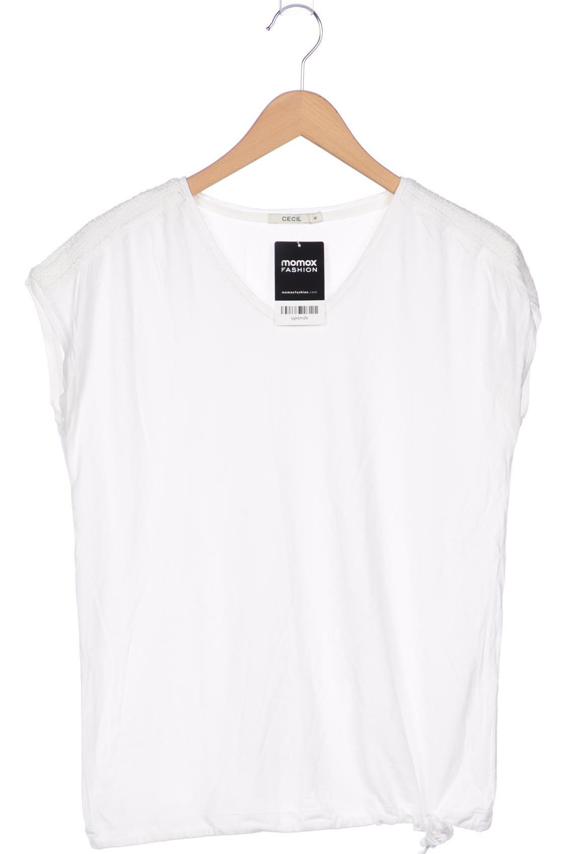 

Cecil Damen T-Shirt, weiß, Gr. 38