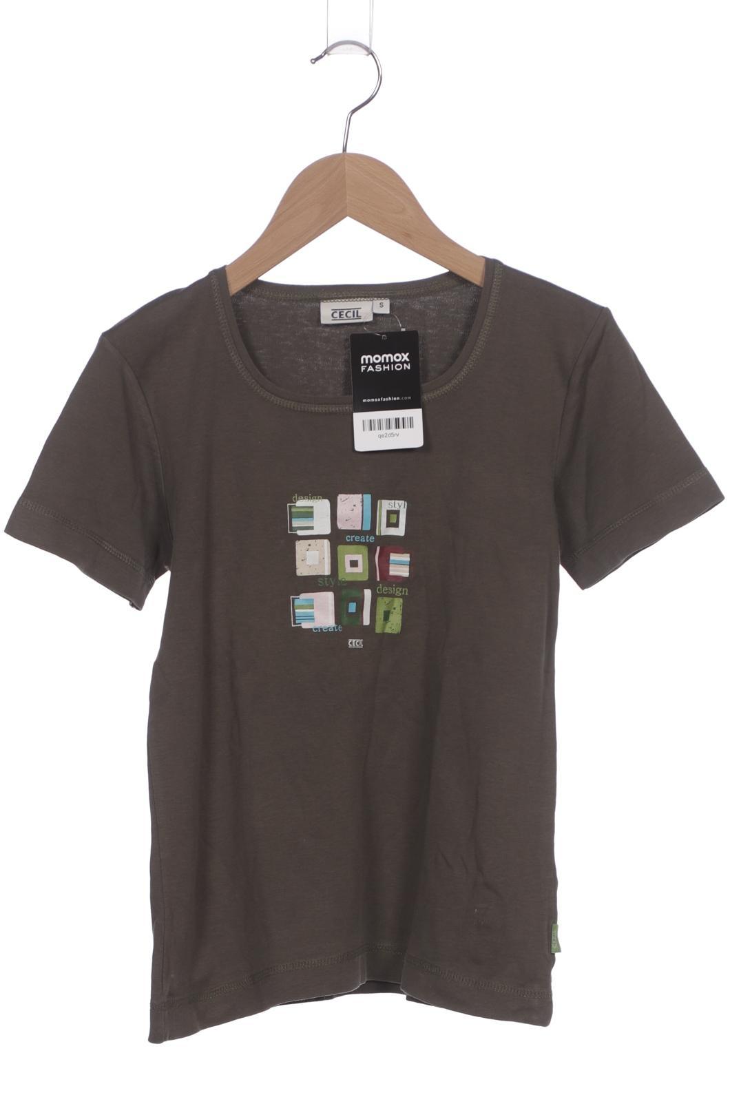 

Cecil Damen T-Shirt, grün, Gr. 36