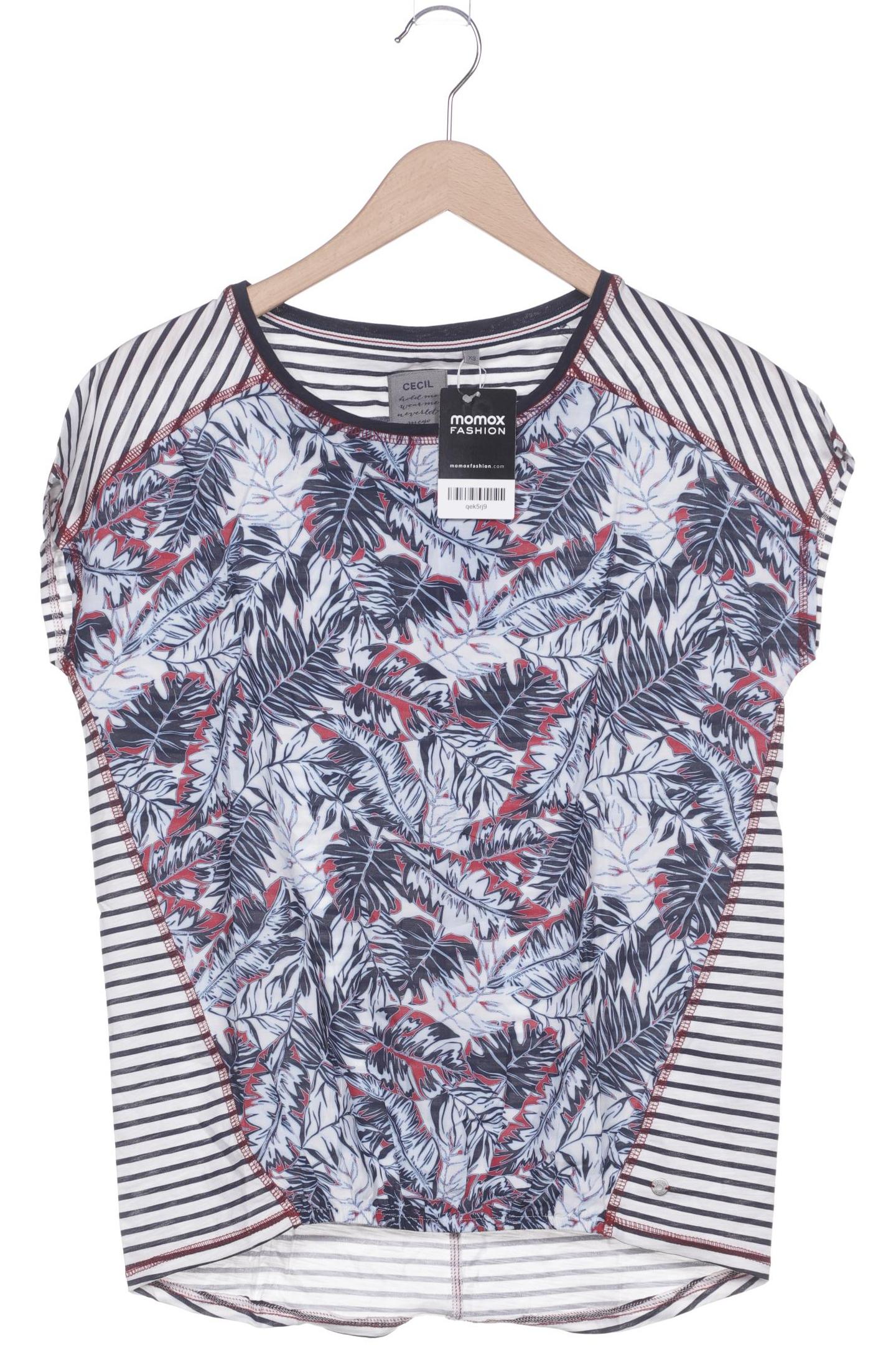 

Cecil Damen T-Shirt, blau, Gr. 34