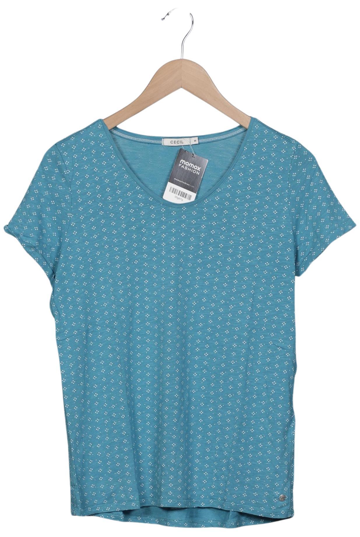 

Cecil Damen T-Shirt, blau, Gr. 38