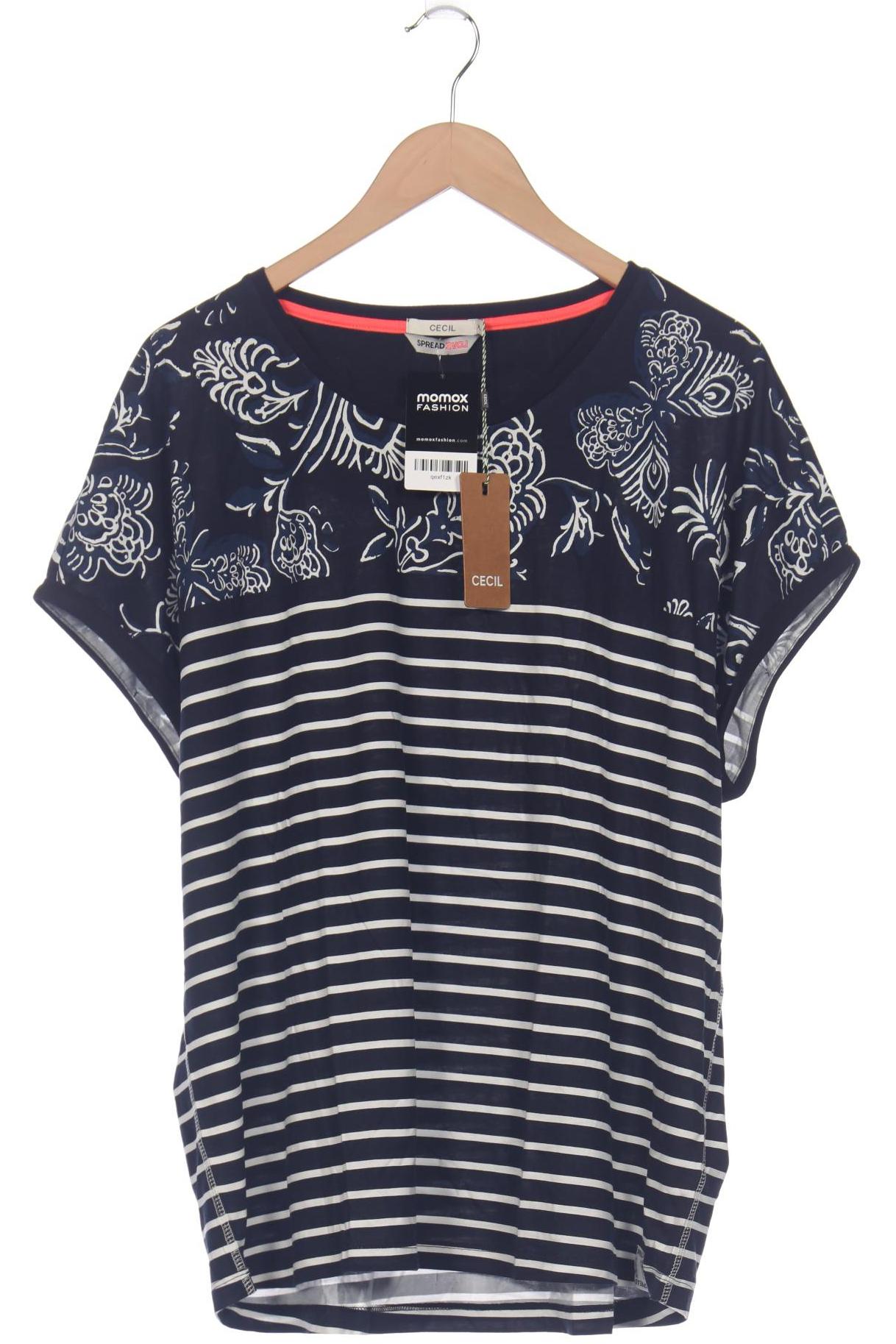 

Cecil Damen T-Shirt, marineblau, Gr. 46