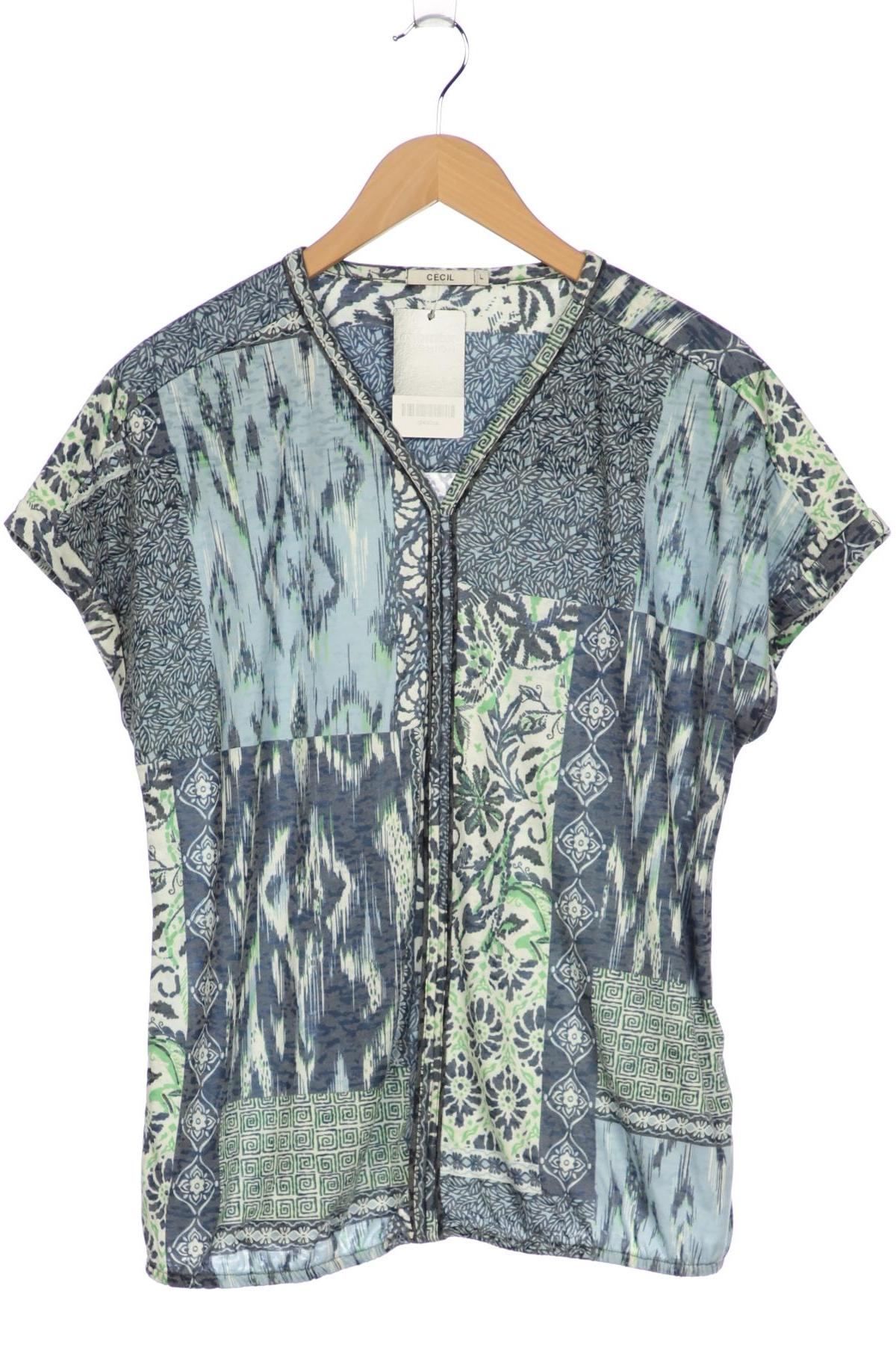 

Cecil Damen T-Shirt, blau, Gr. 42