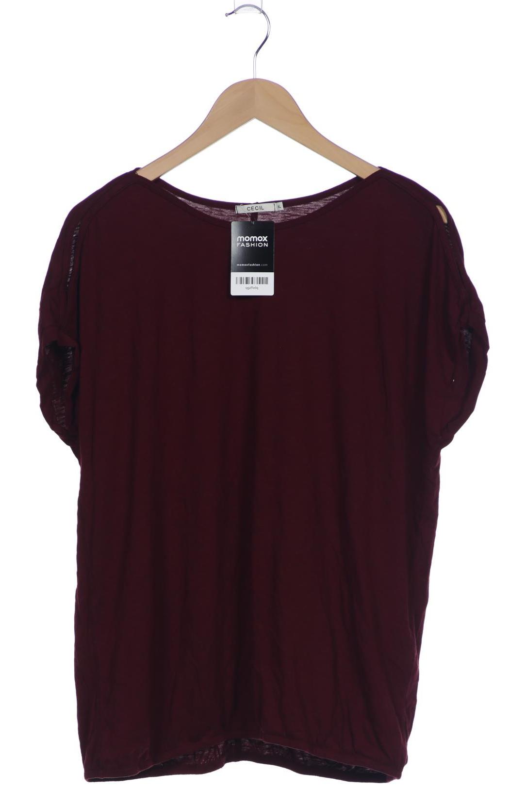 

Cecil Damen T-Shirt, bordeaux, Gr. 44