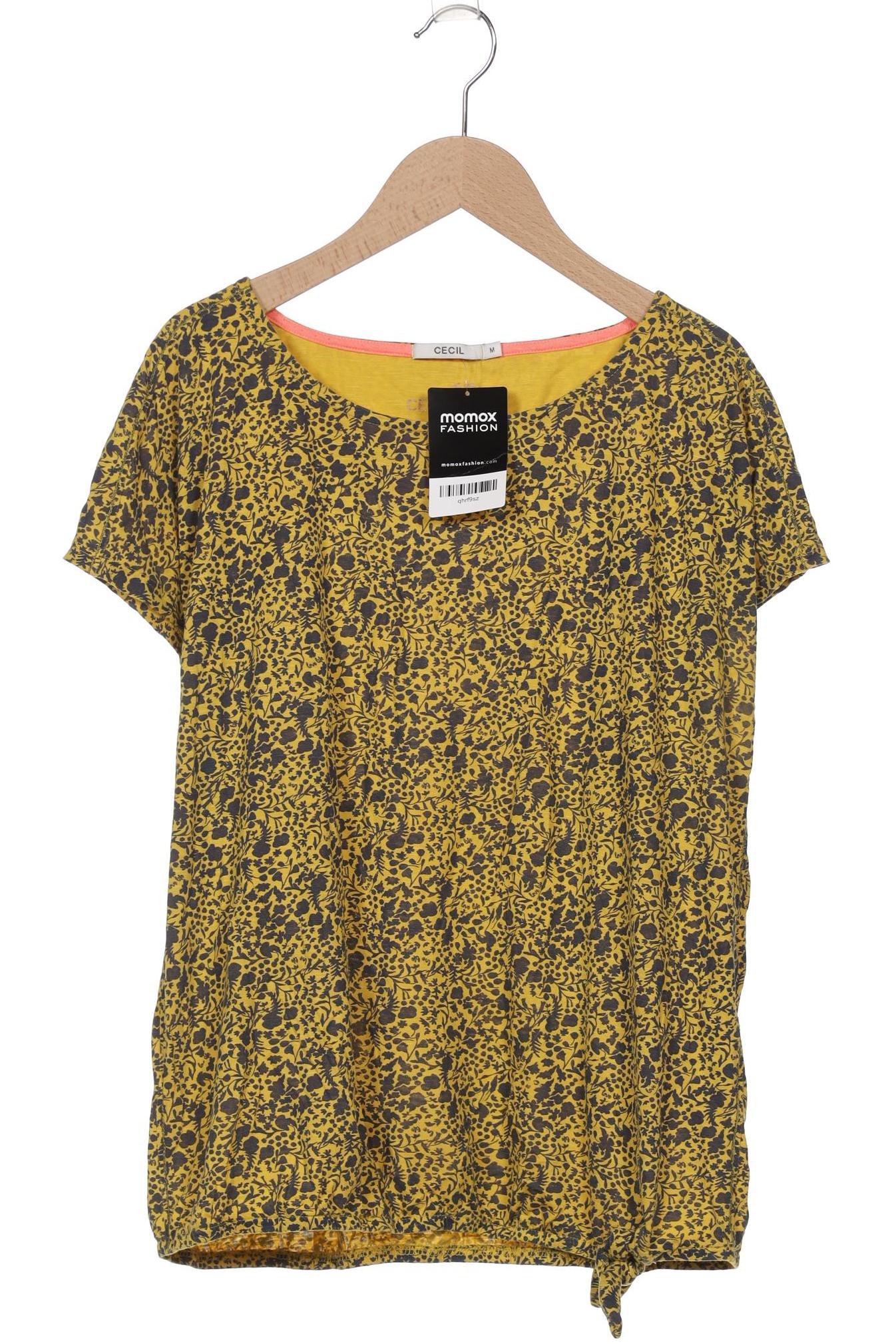 

Cecil Damen T-Shirt, gelb, Gr. 38