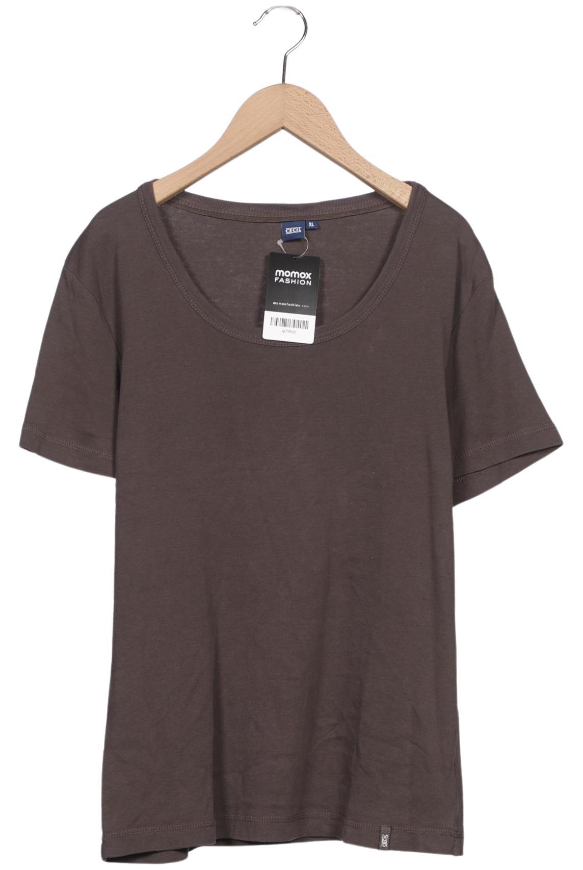 

Cecil Damen T-Shirt, braun, Gr. 44