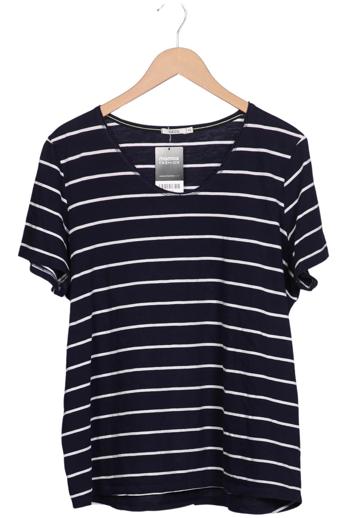 

Cecil Damen T-Shirt, mehrfarbig, Gr. 46