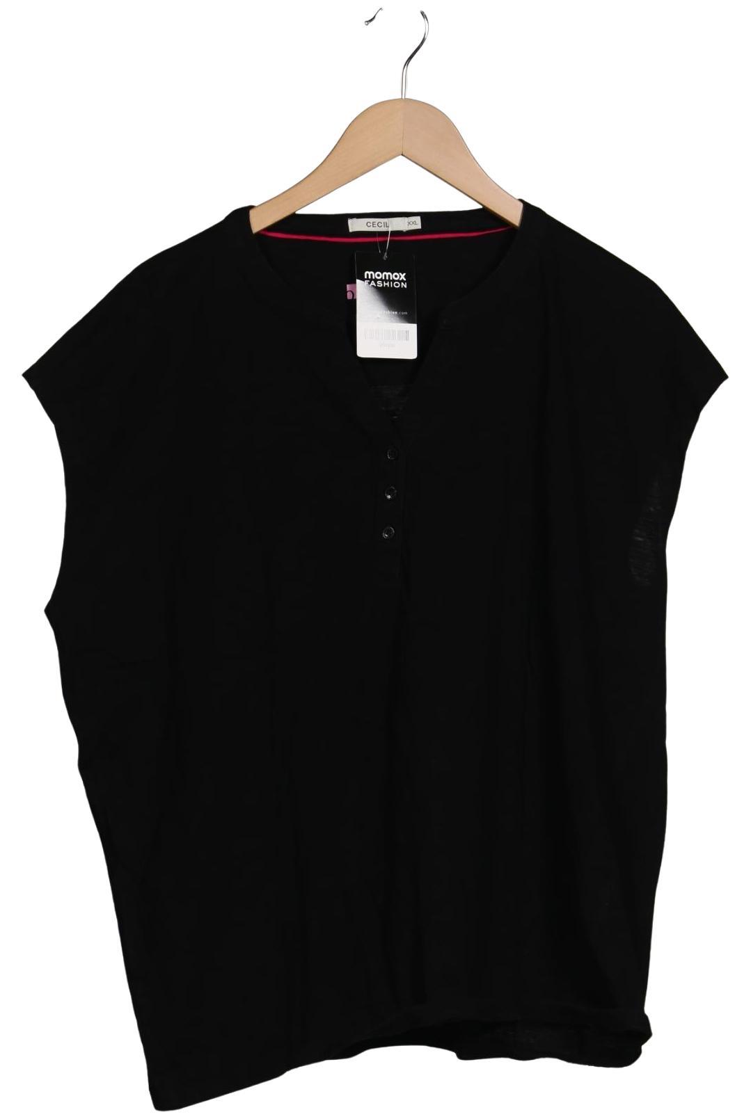 

Cecil Damen T-Shirt, schwarz, Gr. 46