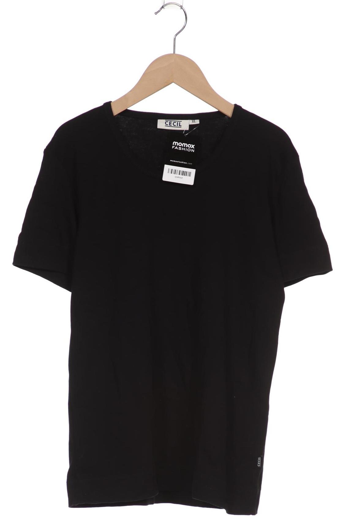 

CECIL Damen T-Shirt, schwarz