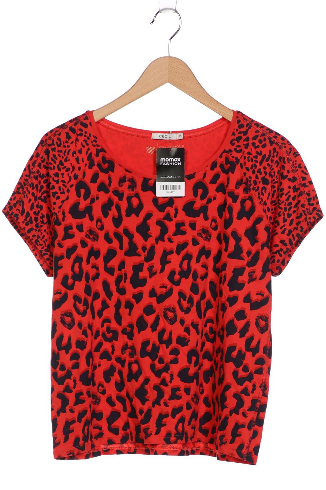 

Cecil Damen T-Shirt, rot, Gr. 38