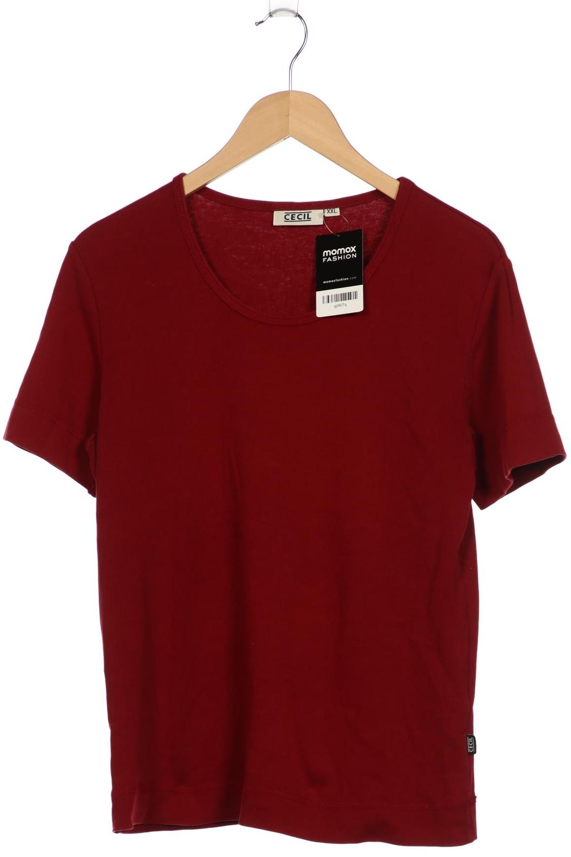 

Cecil Damen T-Shirt, bordeaux, Gr. 46
