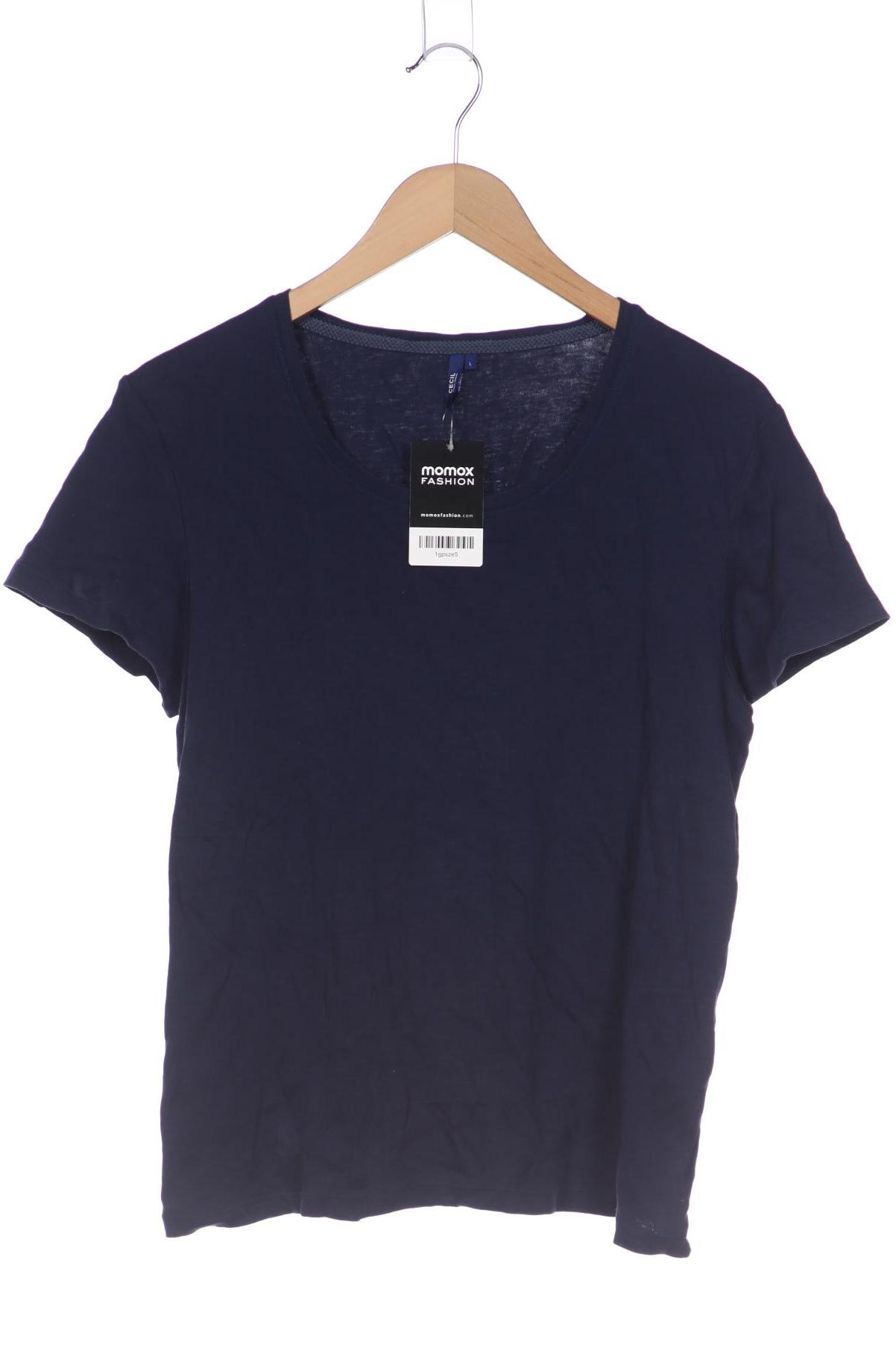 

Cecil Damen T-Shirt, marineblau, Gr. 42