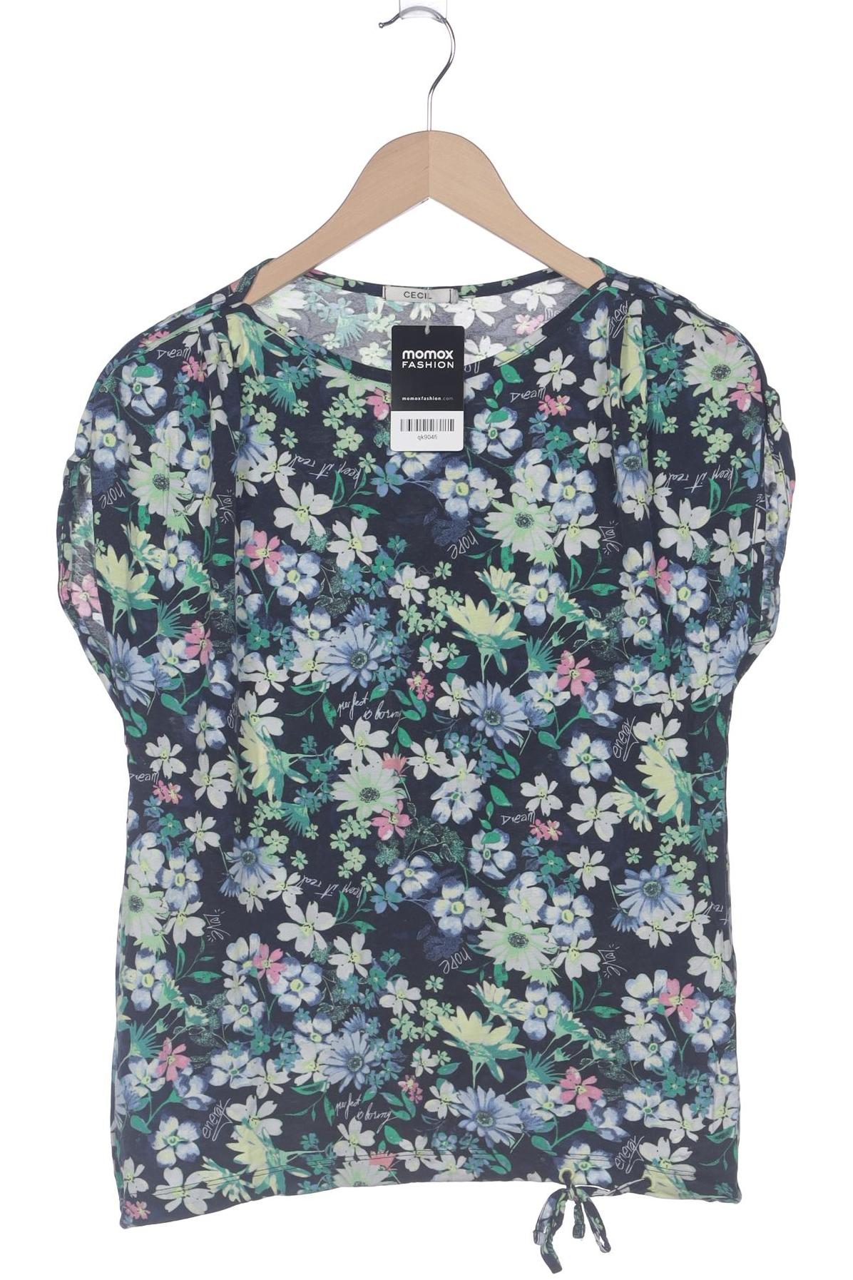 

Cecil Damen T-Shirt, mehrfarbig, Gr. 38