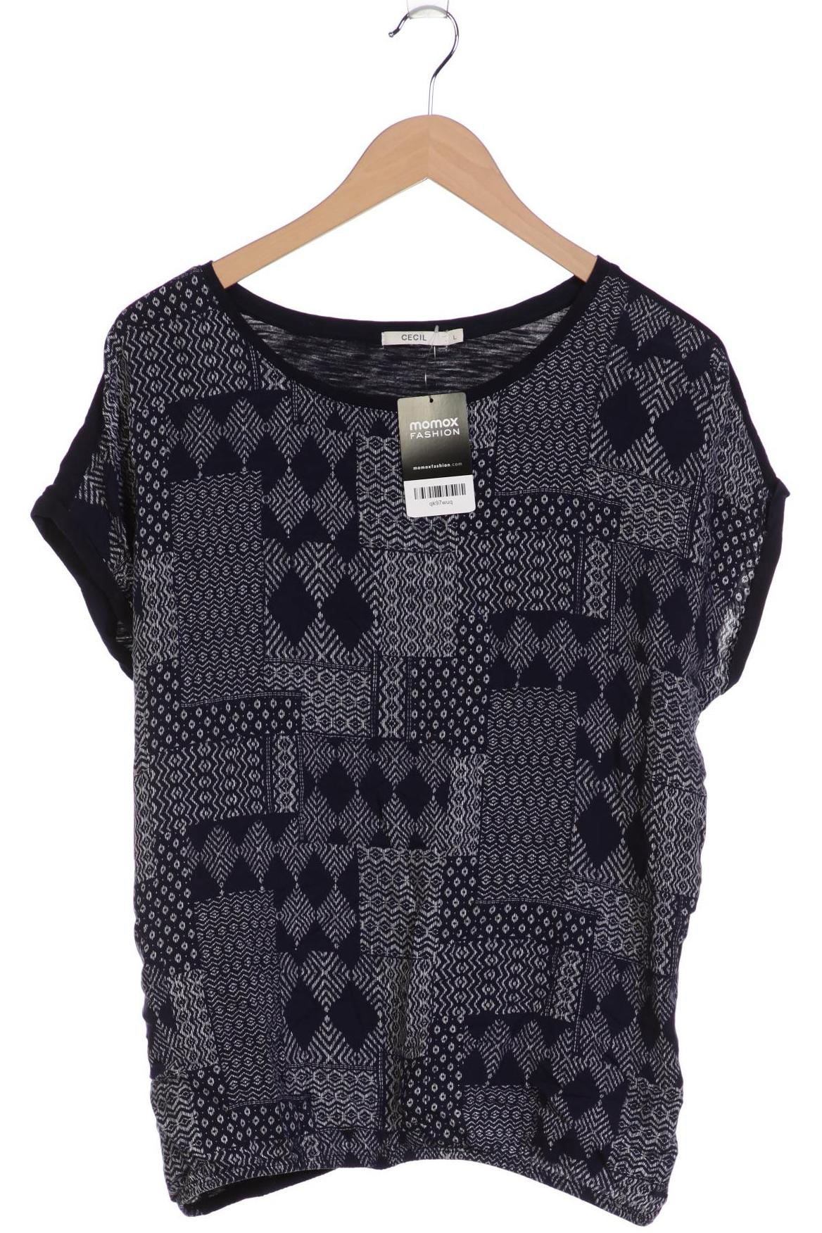 

Cecil Damen T-Shirt, marineblau, Gr. 42