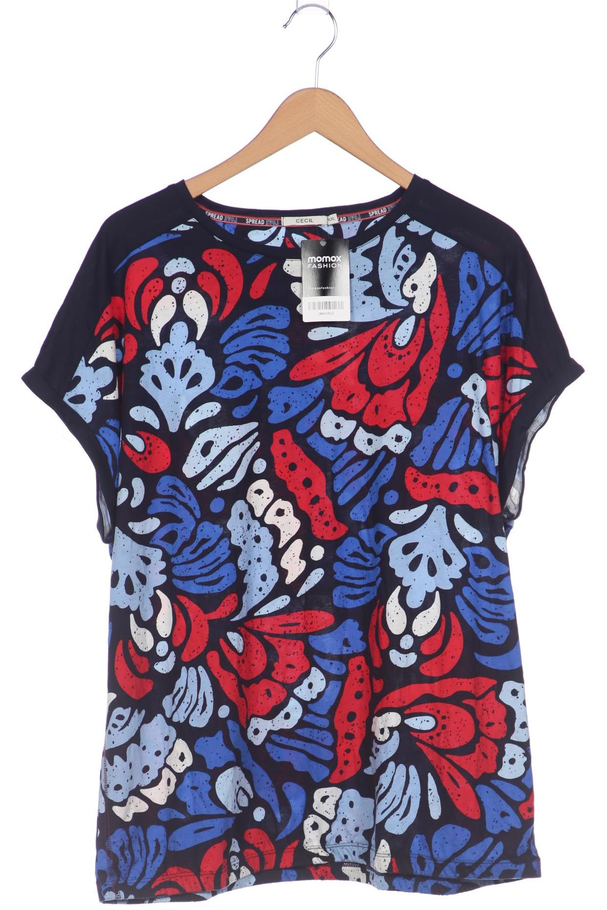 

Cecil Damen T-Shirt, marineblau, Gr. 46