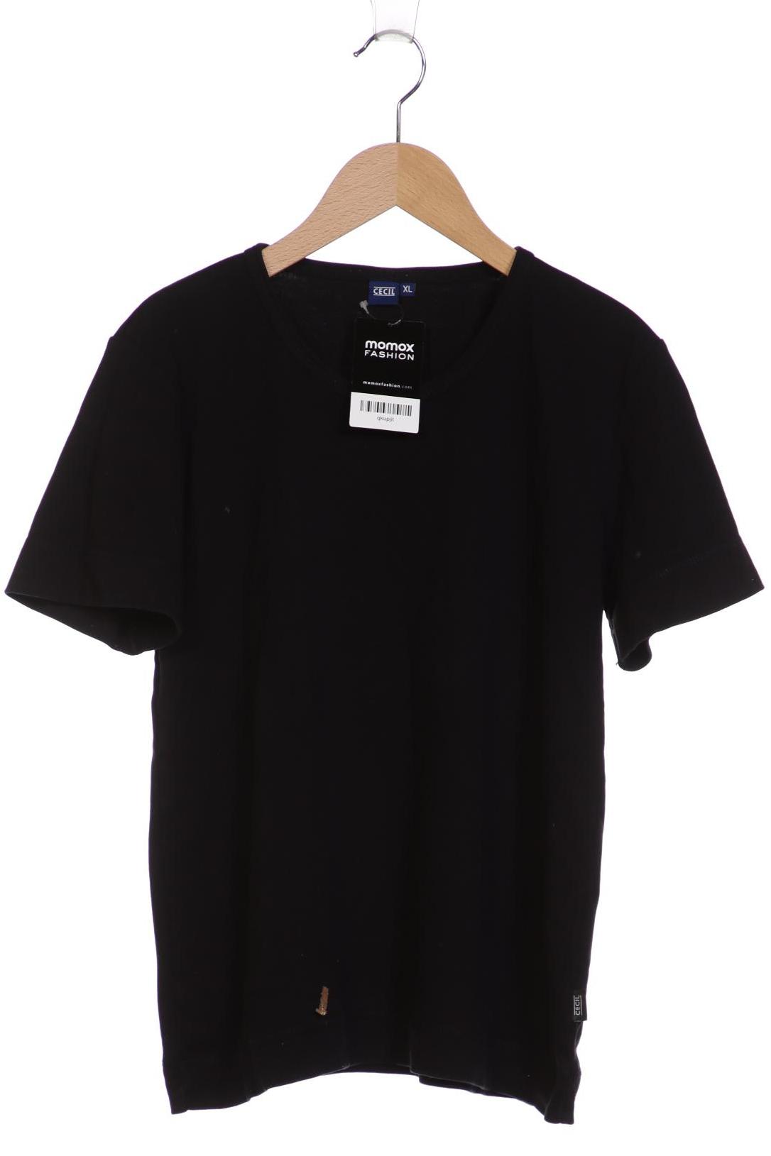 

Cecil Damen T-Shirt, schwarz, Gr. 44