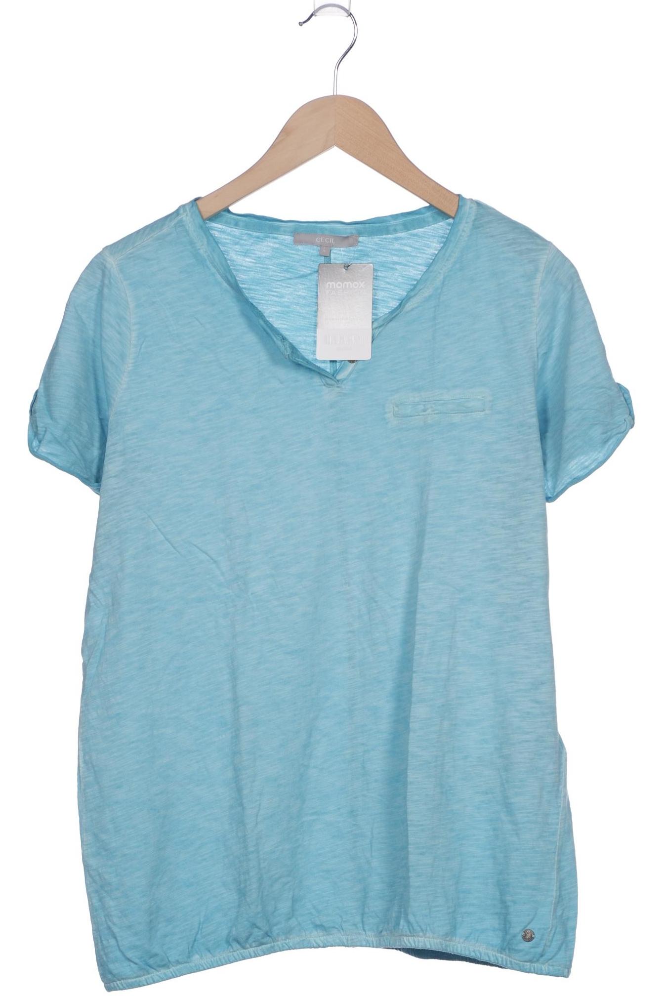 

Cecil Damen T-Shirt, blau, Gr. 42