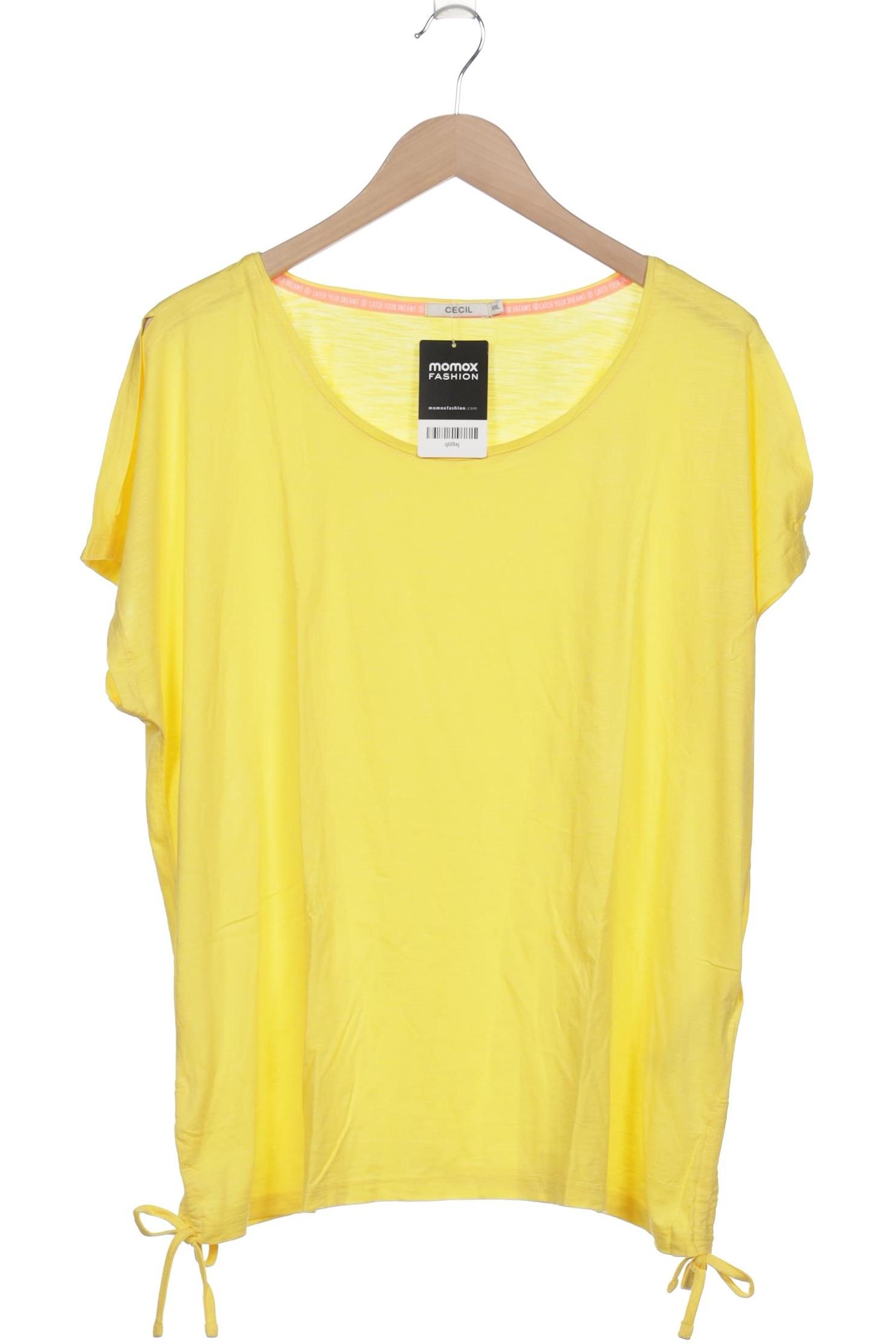 

Cecil Damen T-Shirt, gelb, Gr. 46