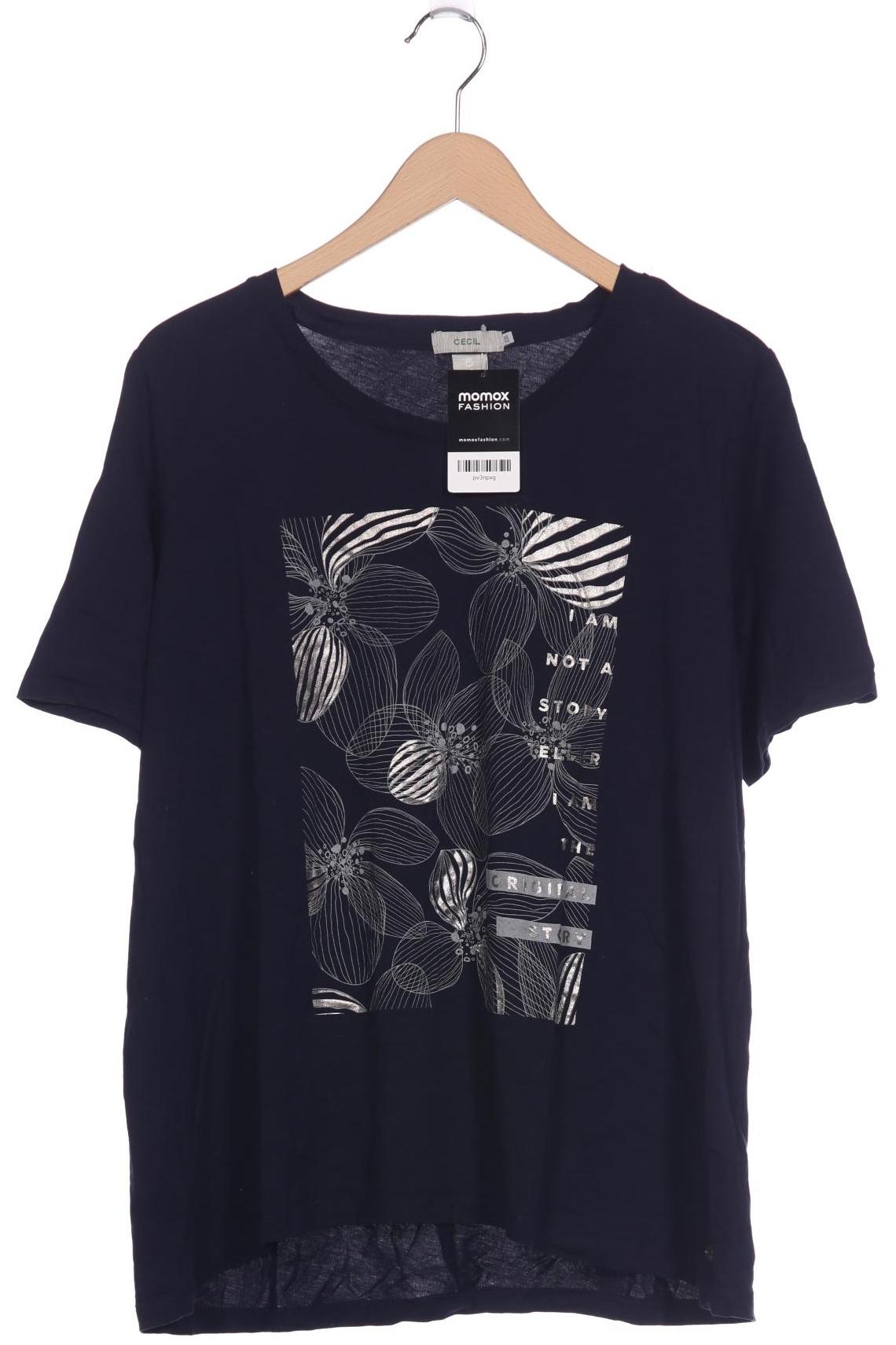

Cecil Damen T-Shirt, marineblau, Gr. 46