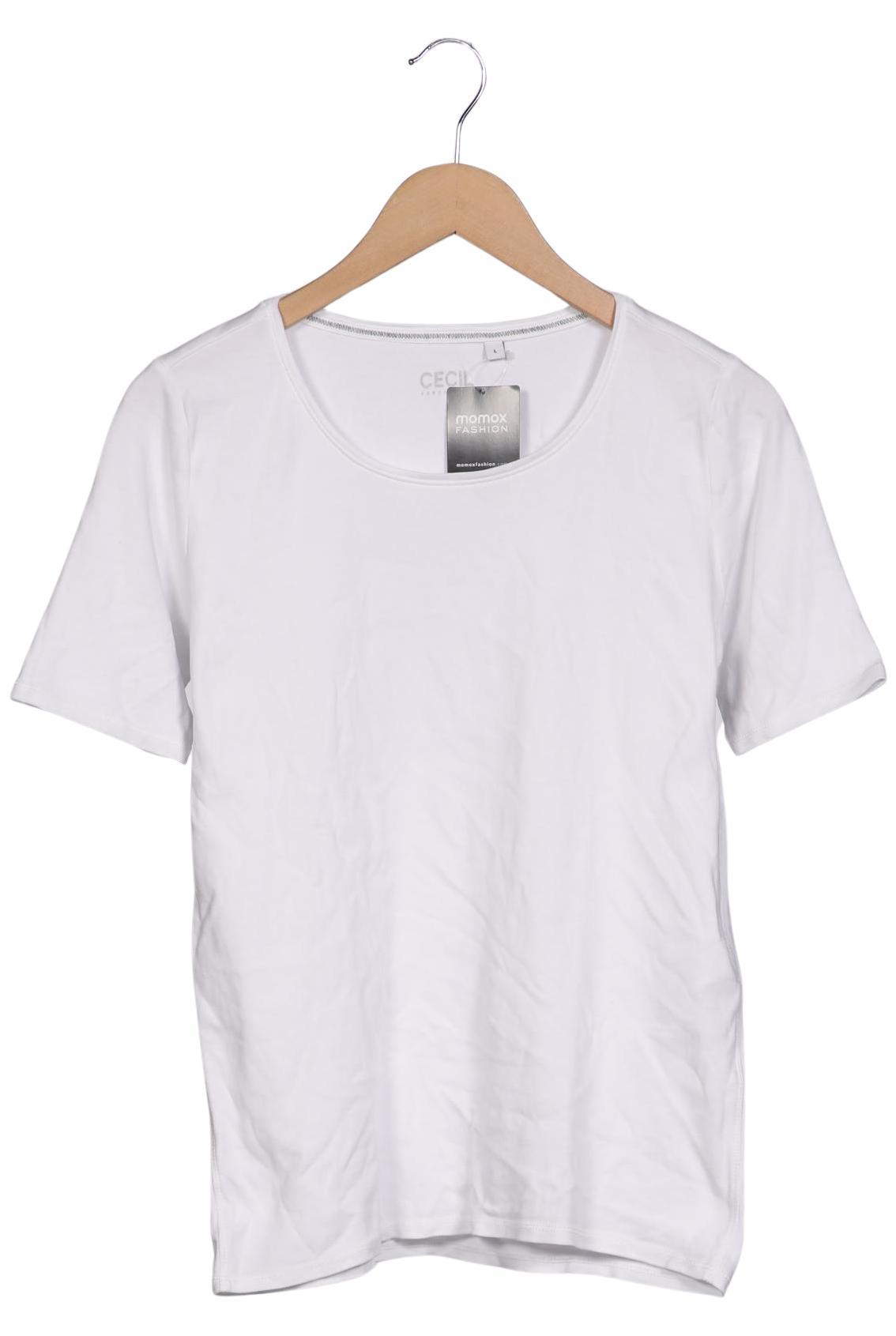 

Cecil Damen T-Shirt, weiß, Gr. 42