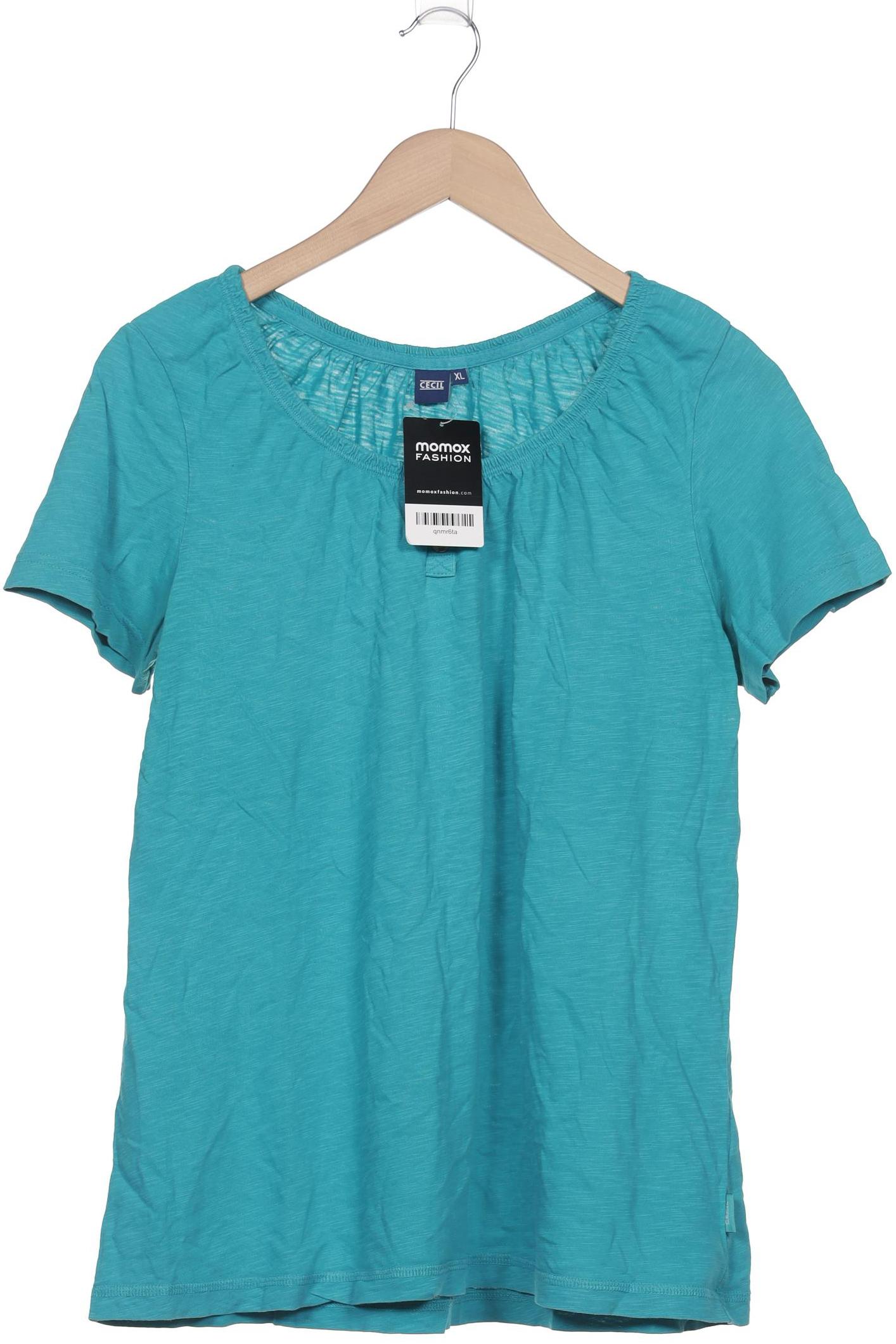 

Cecil Damen T-Shirt, blau, Gr. 44