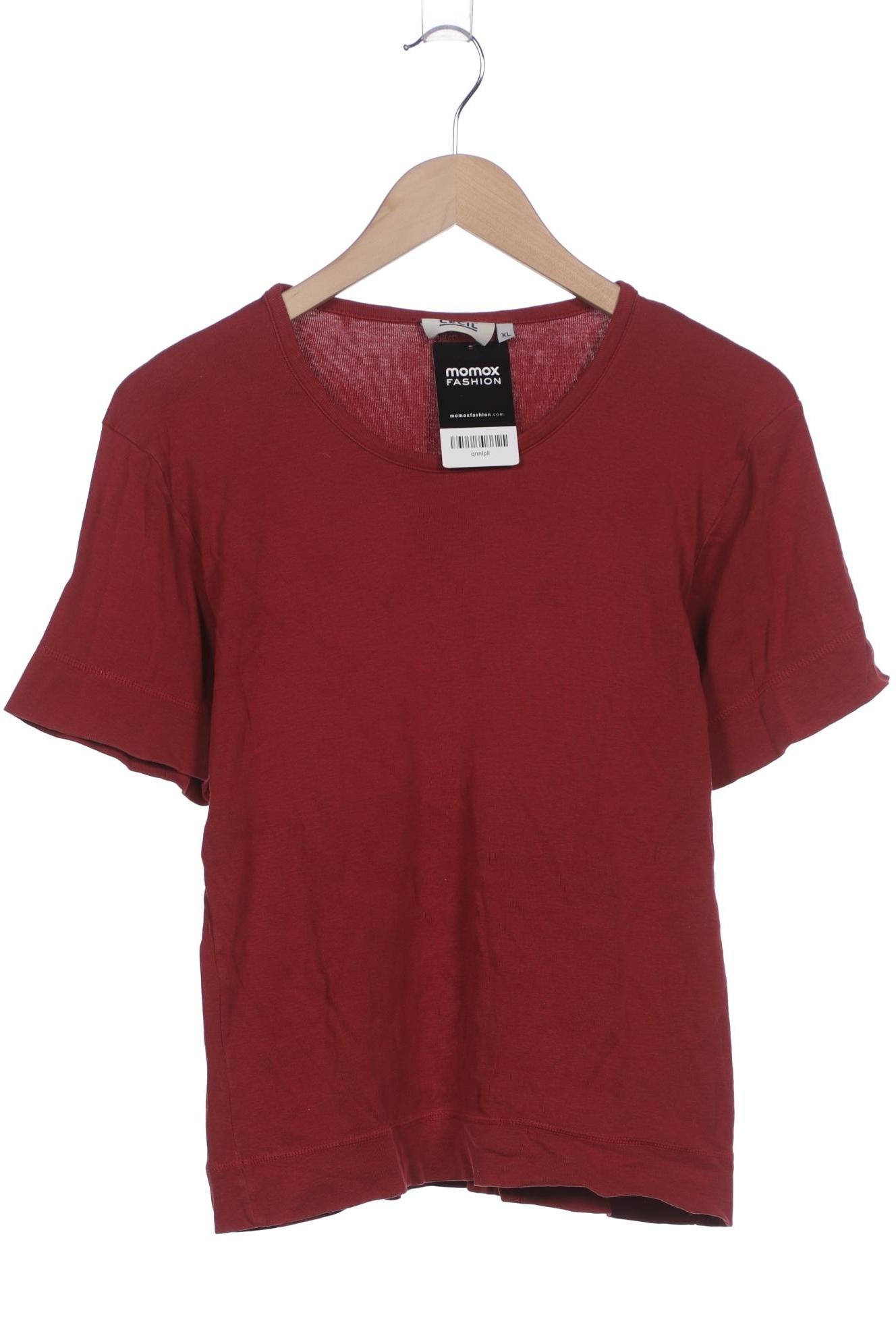 

Cecil Damen T-Shirt, bordeaux, Gr. 44