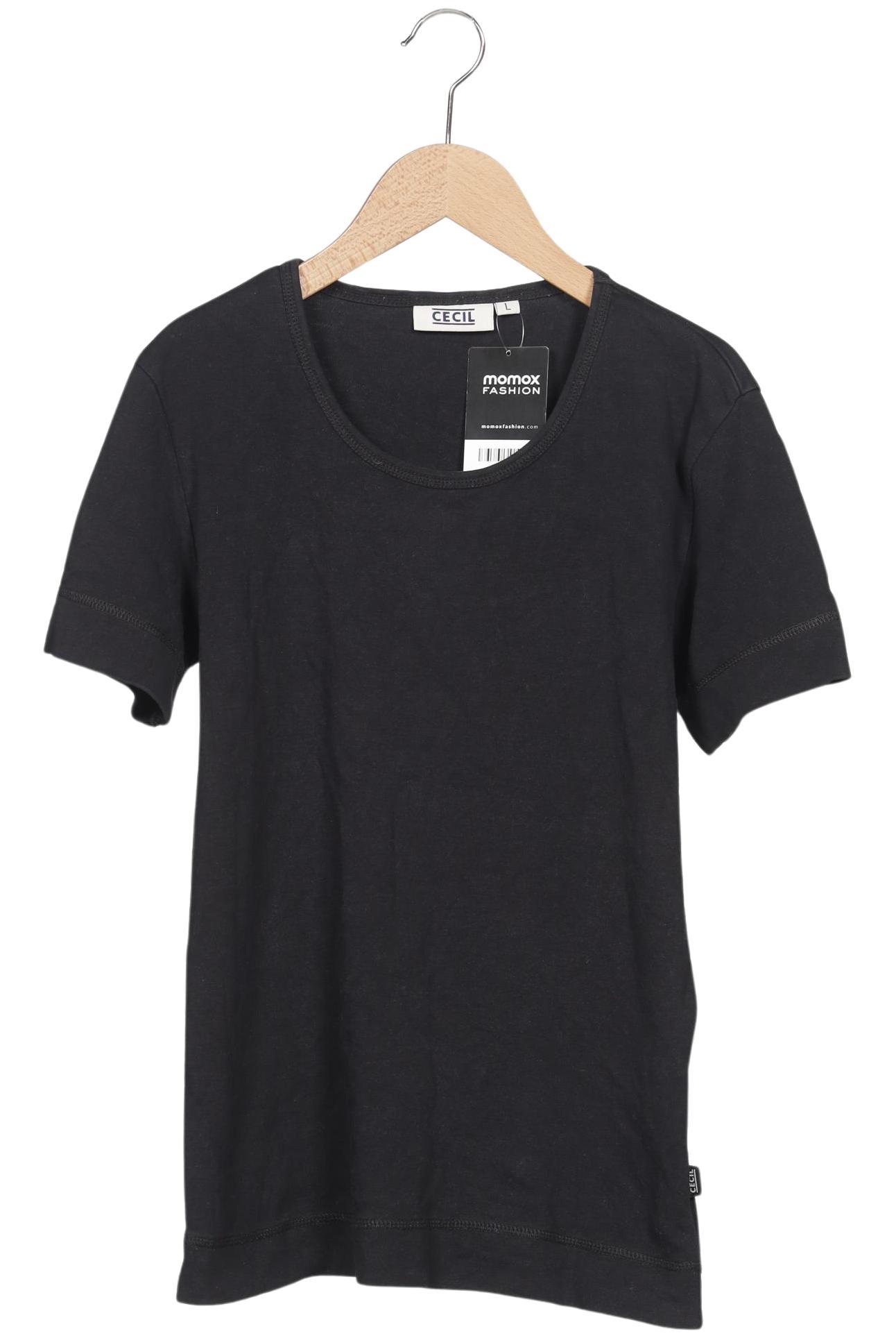 

Cecil Damen T-Shirt, schwarz, Gr. 42