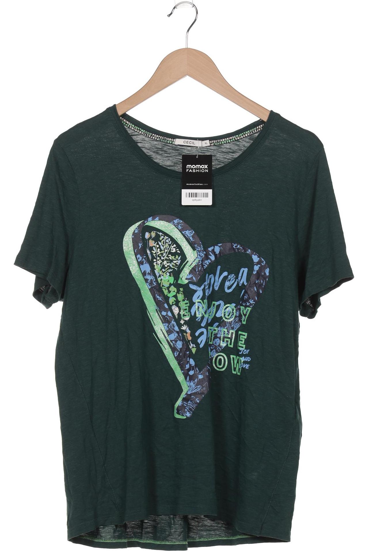 

Cecil Damen T-Shirt, grün, Gr. 44