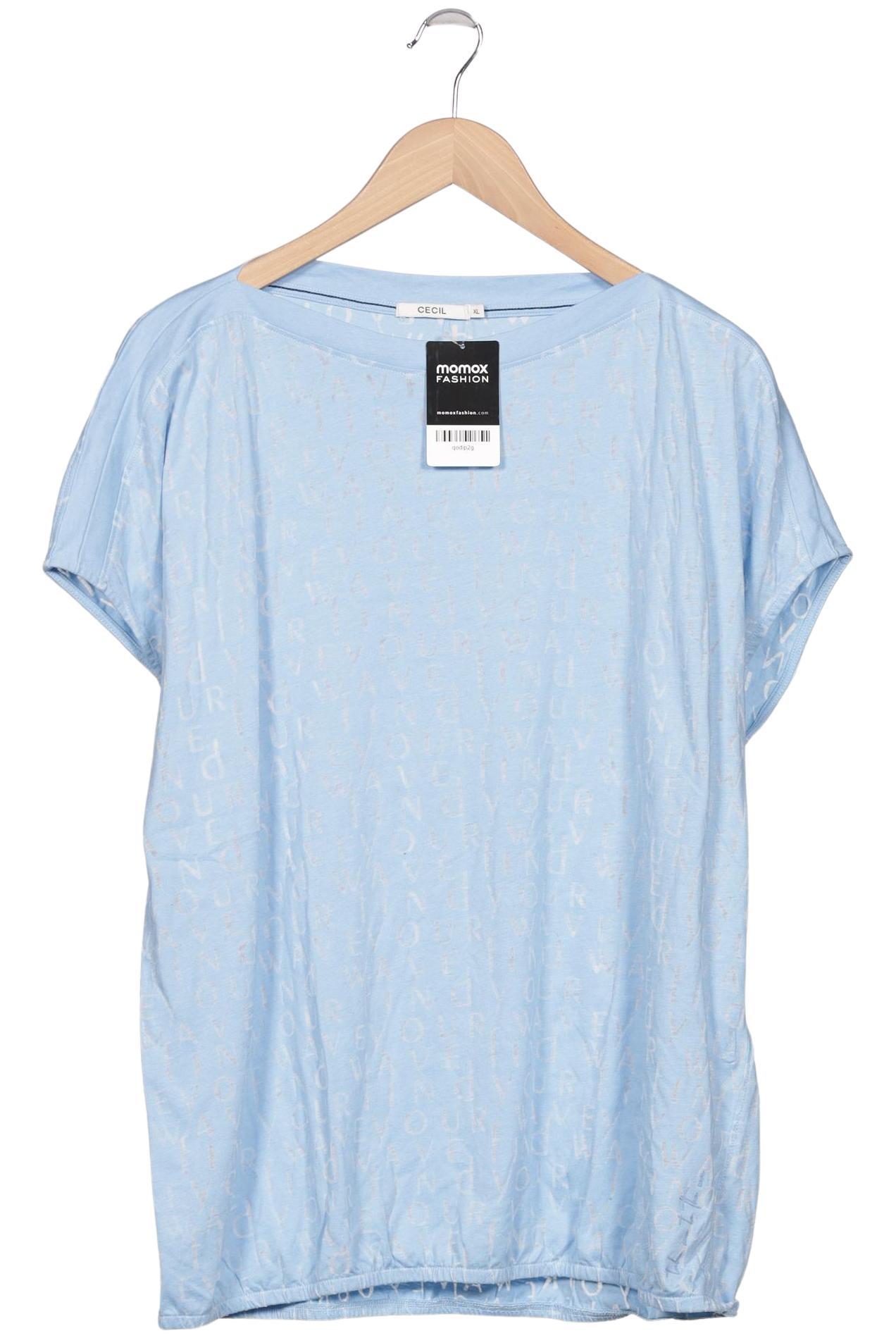 

Cecil Damen T-Shirt, hellblau, Gr. 44