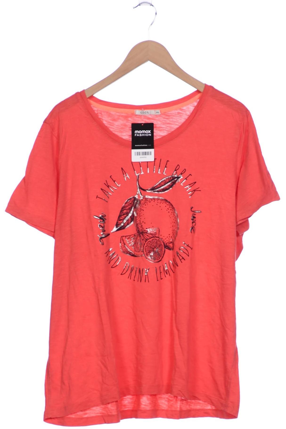 

Cecil Damen T-Shirt, orange, Gr. 46