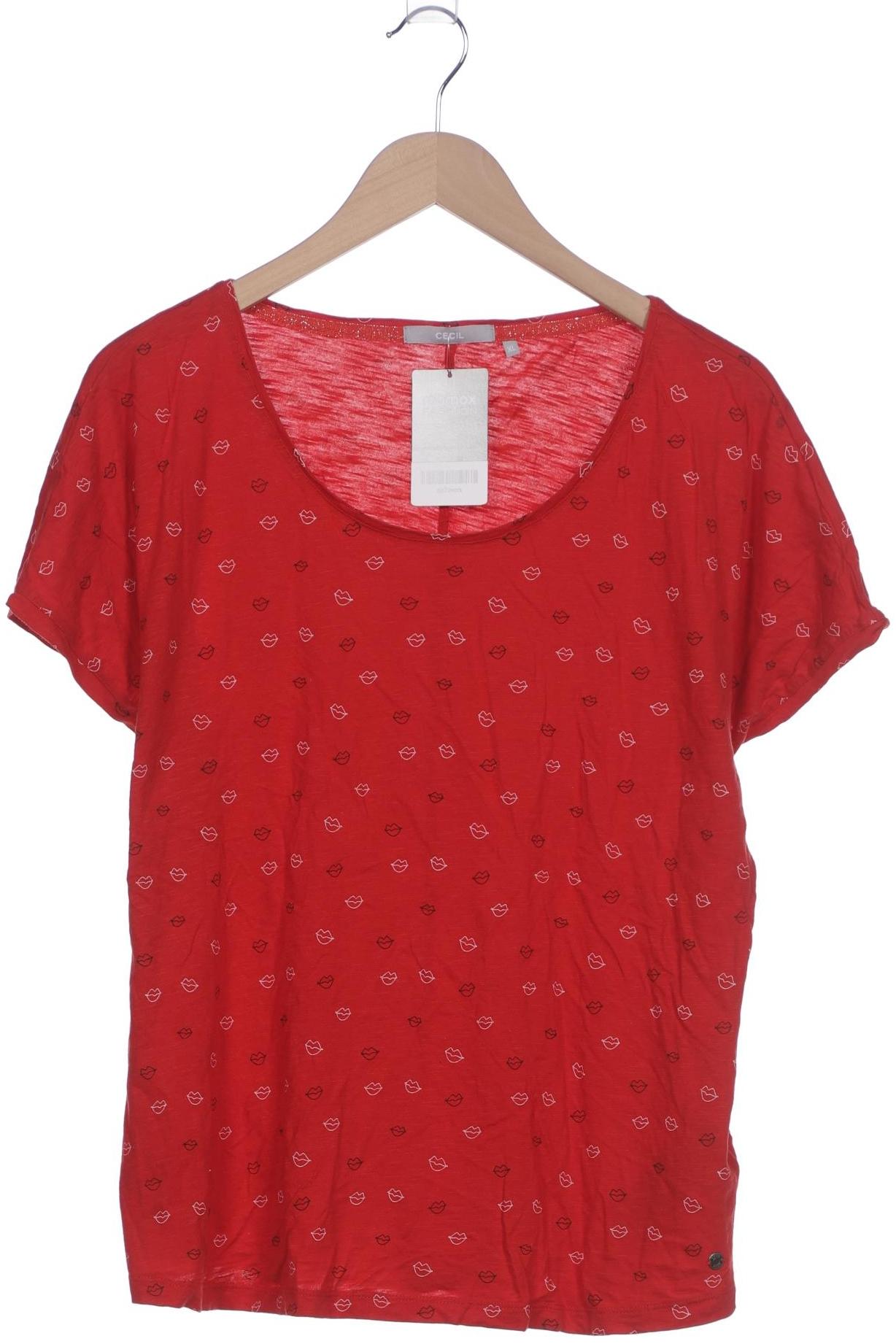 

Cecil Damen T-Shirt, rot, Gr. 44
