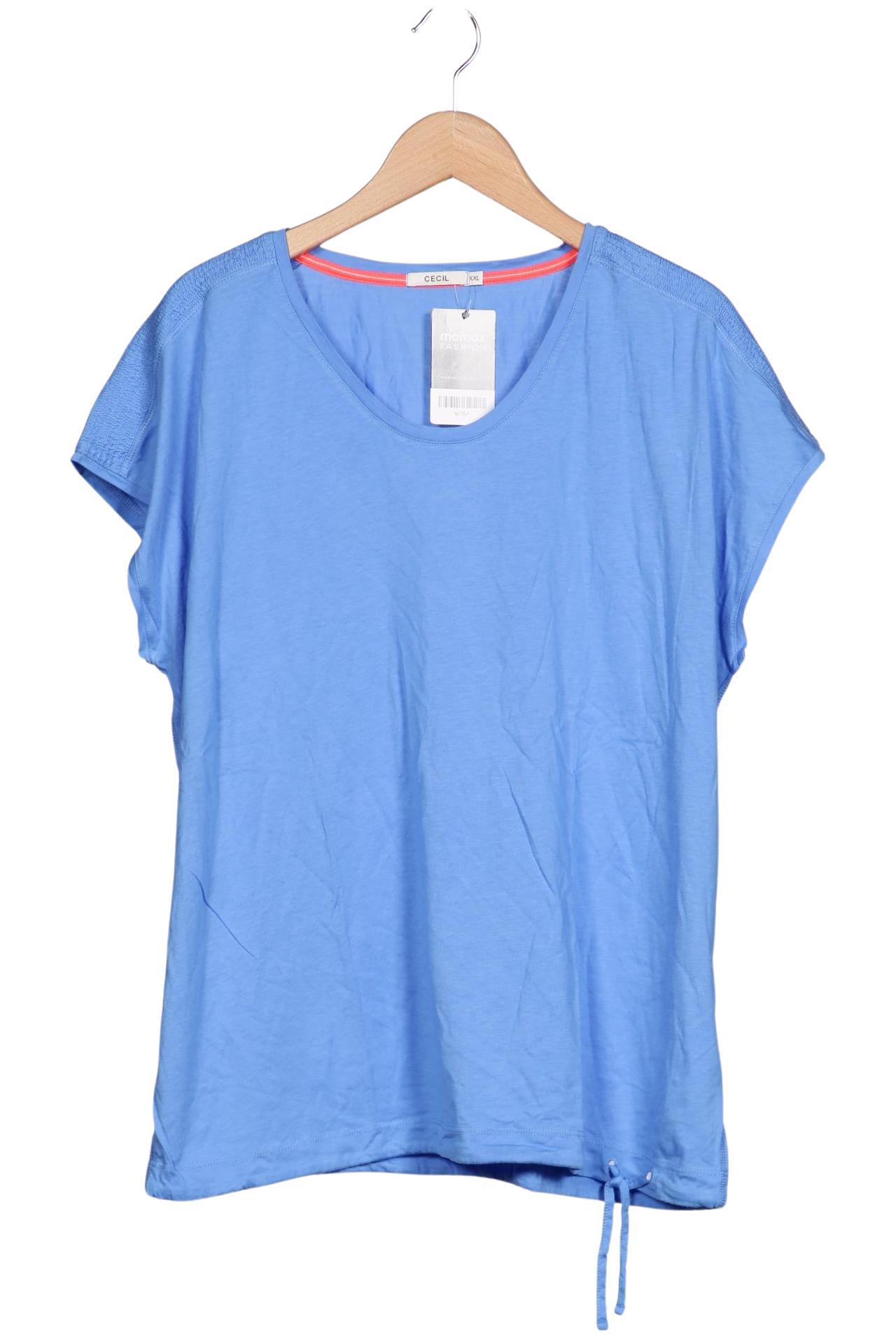 

Cecil Damen T-Shirt, hellblau, Gr. 46