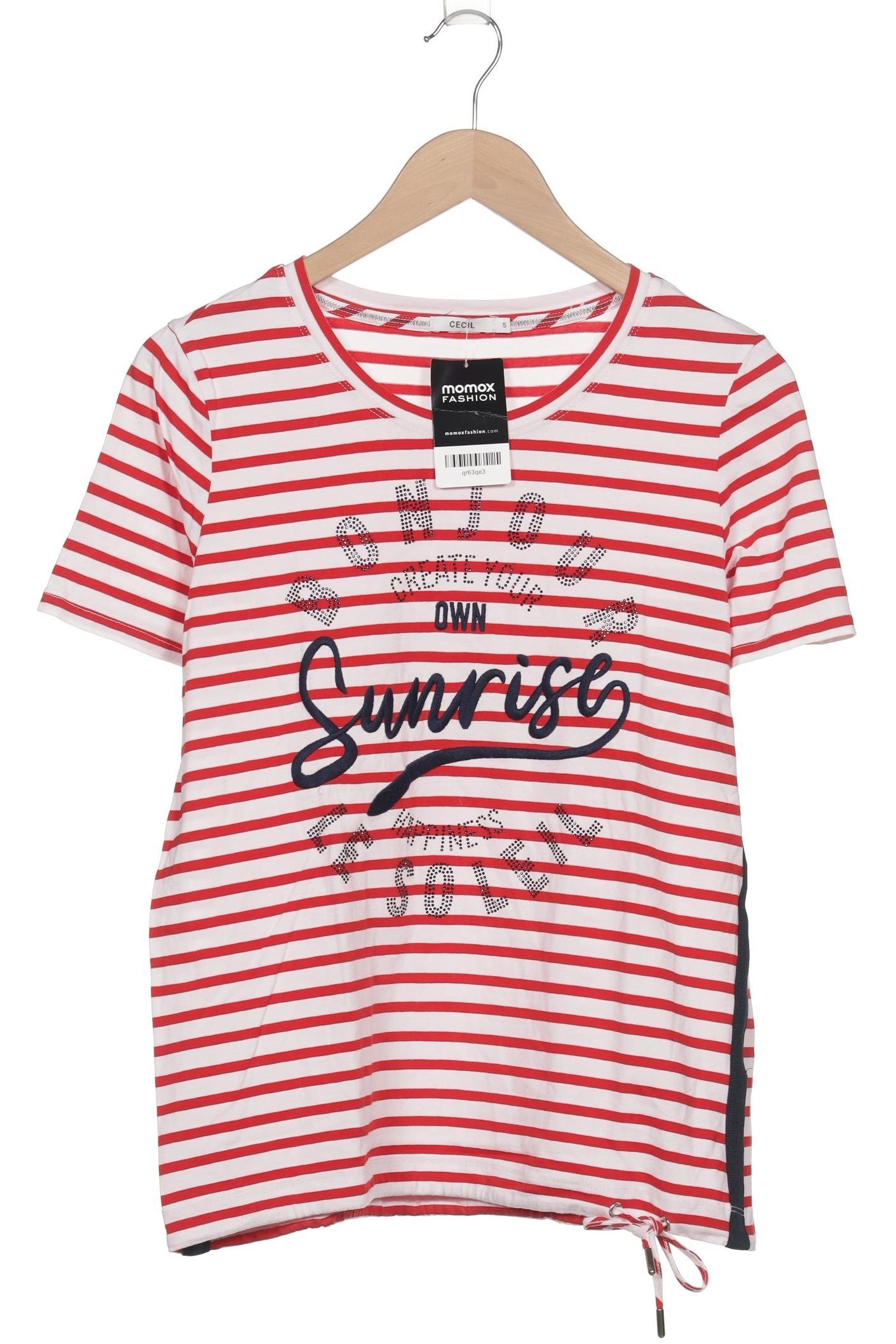 

Cecil Damen T-Shirt, rot, Gr. 36