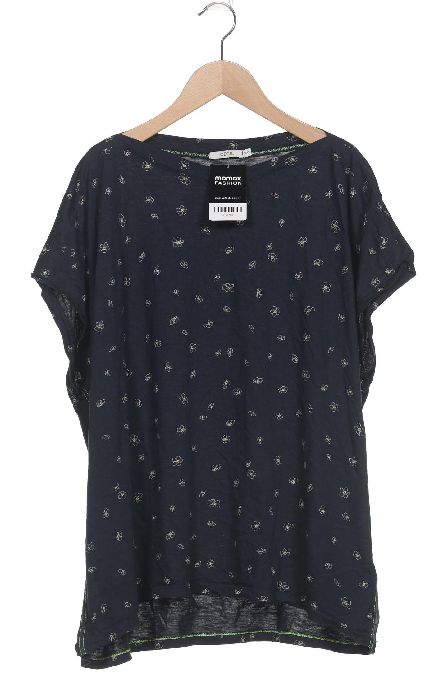 

Cecil Damen T-Shirt, marineblau, Gr. 46