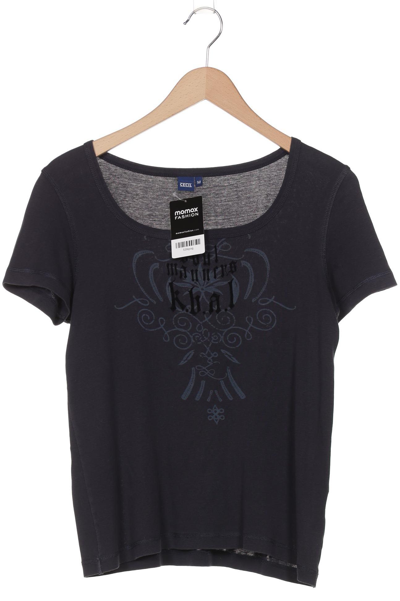 

Cecil Damen T-Shirt, marineblau, Gr. 38