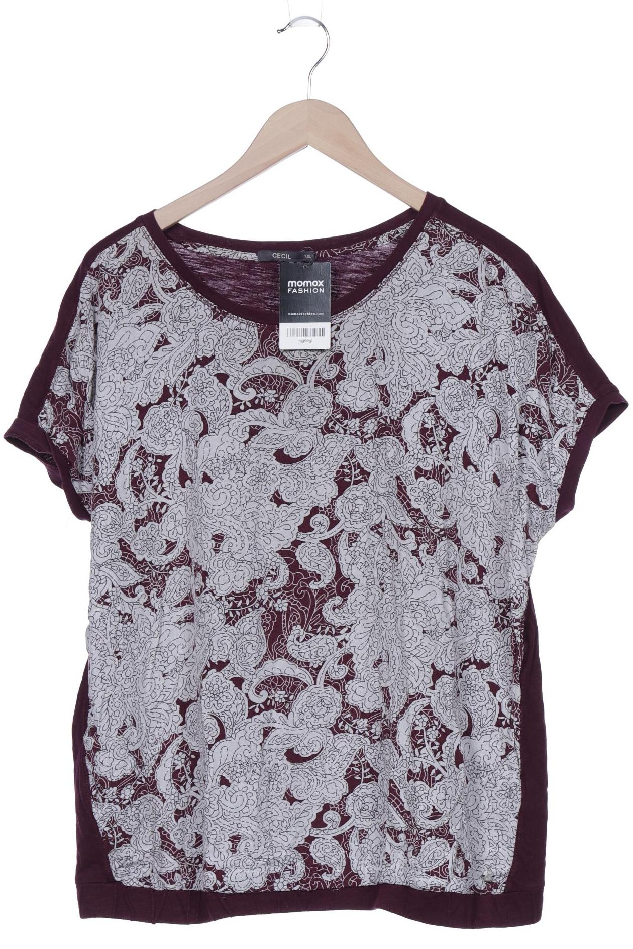

CECIL Damen T-Shirt, bordeaux