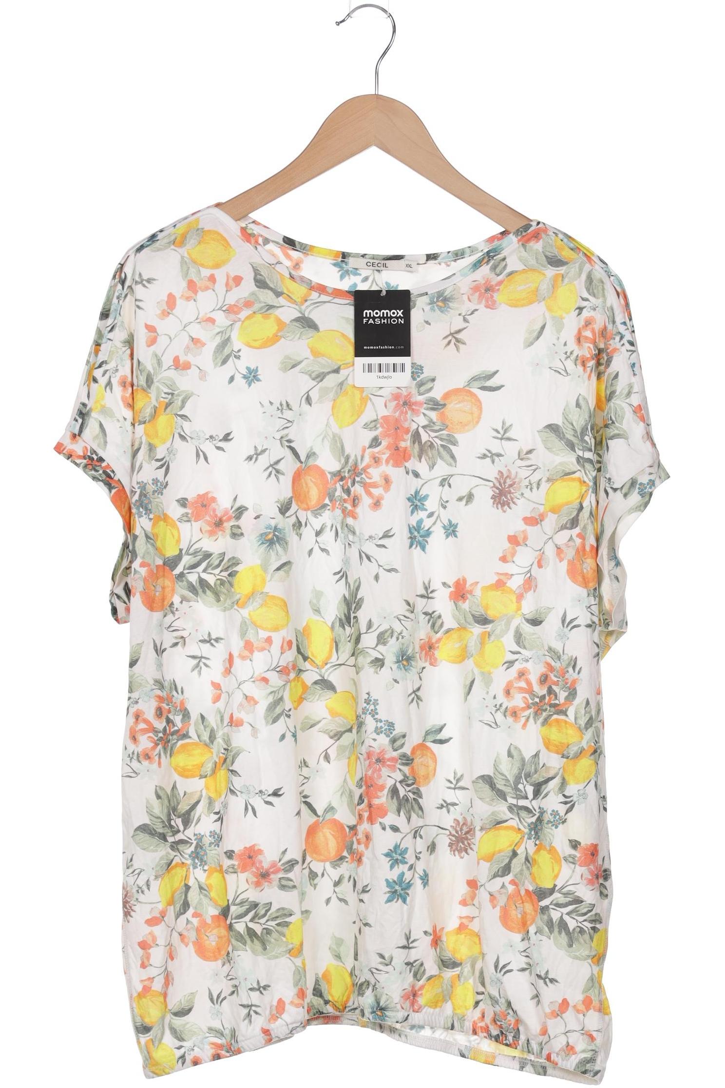 

Cecil Damen T-Shirt, weiß, Gr. 46
