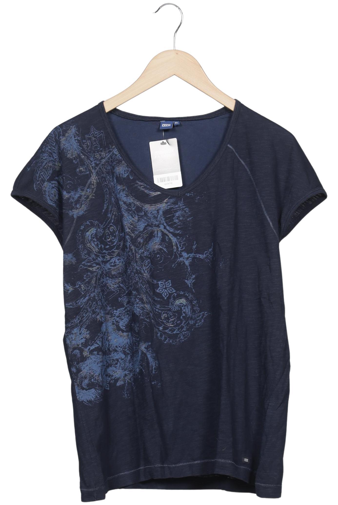 

Cecil Damen T-Shirt, marineblau, Gr. 44