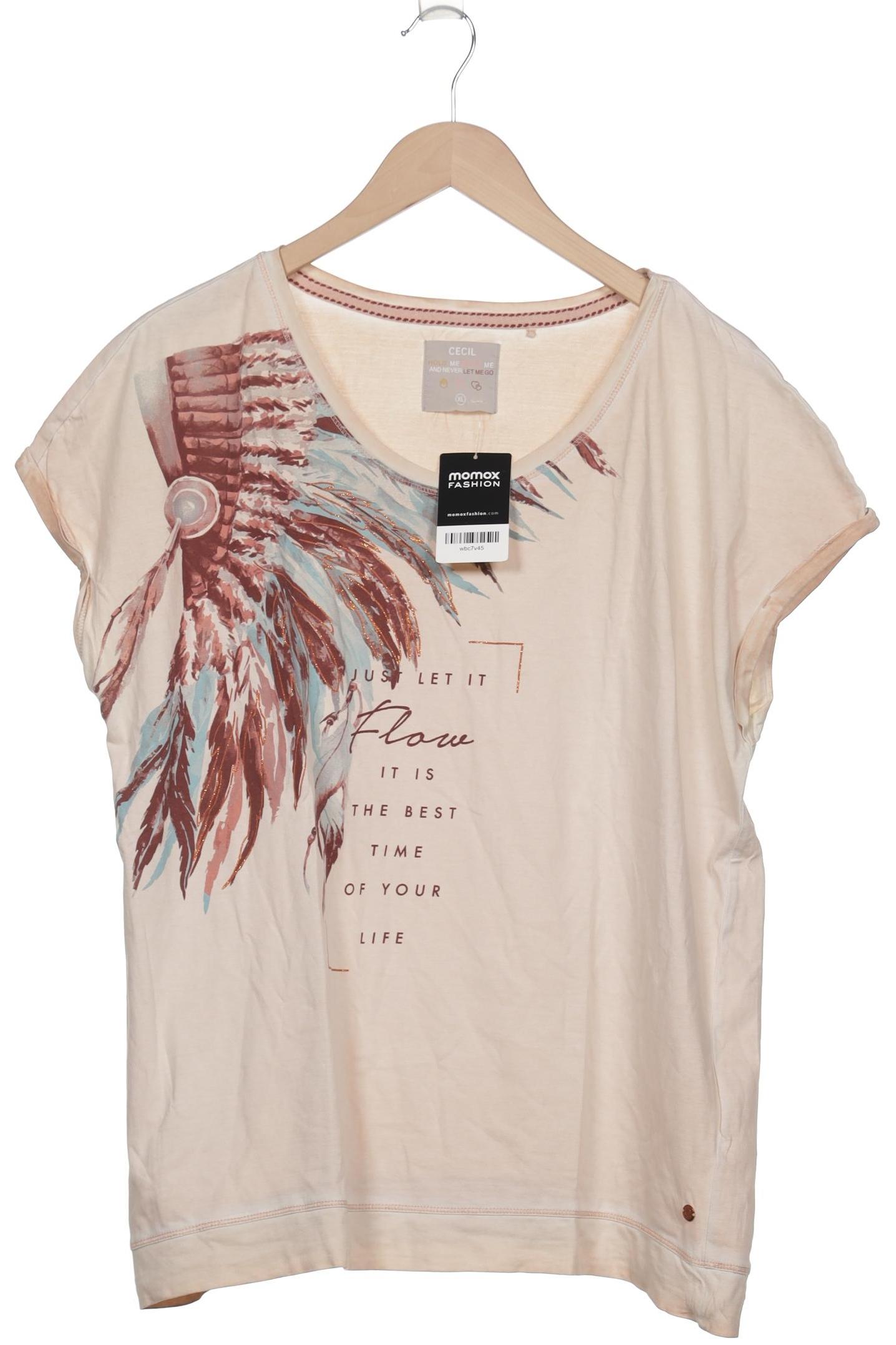 

Cecil Damen T-Shirt, beige, Gr. 44